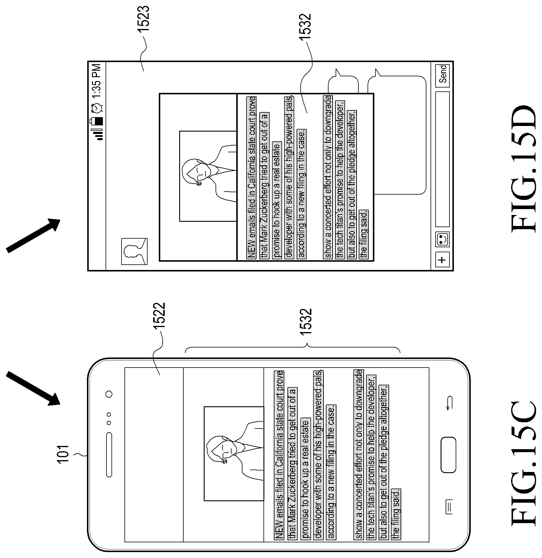 Patent US11847292 Figure 17 – Method of processing content and electronic device thereof