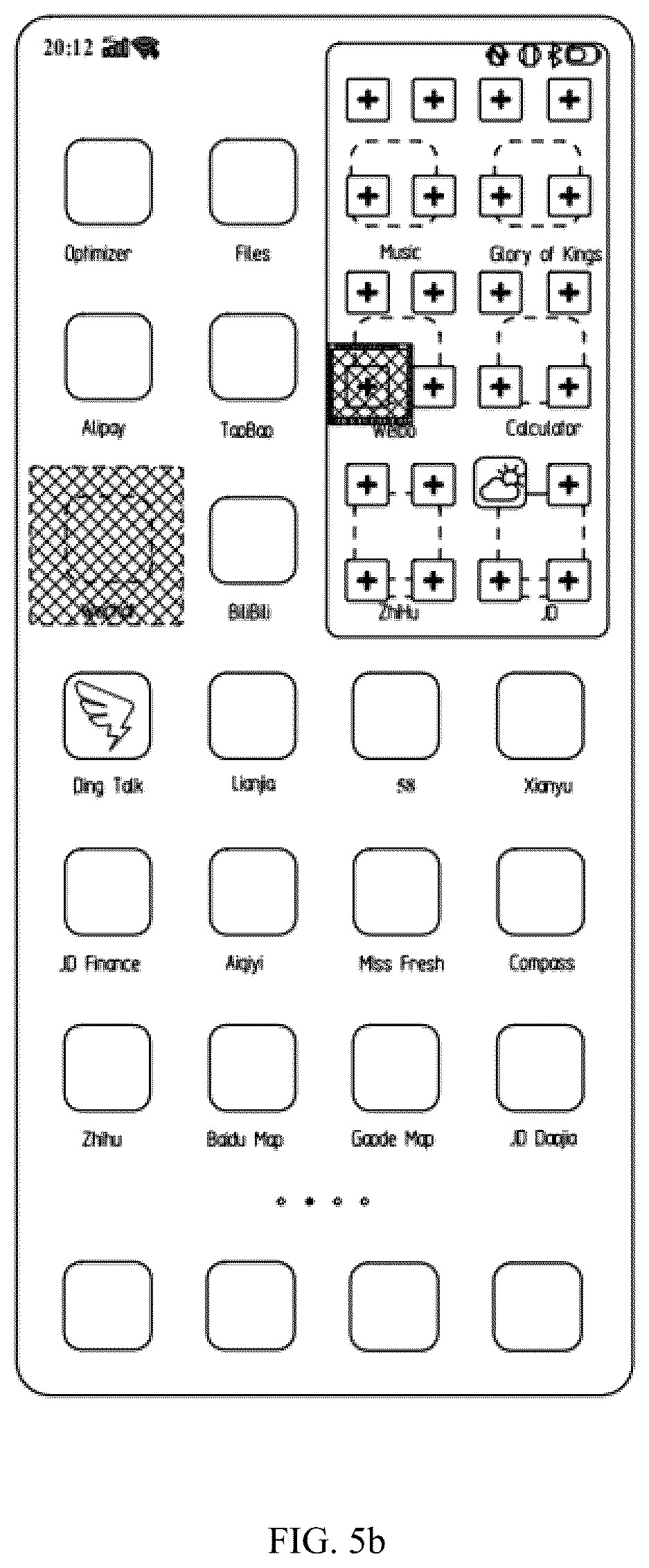 Patent US11847294 Figure 10 – Method for generating desktop of mobile terminal, device and electronic device