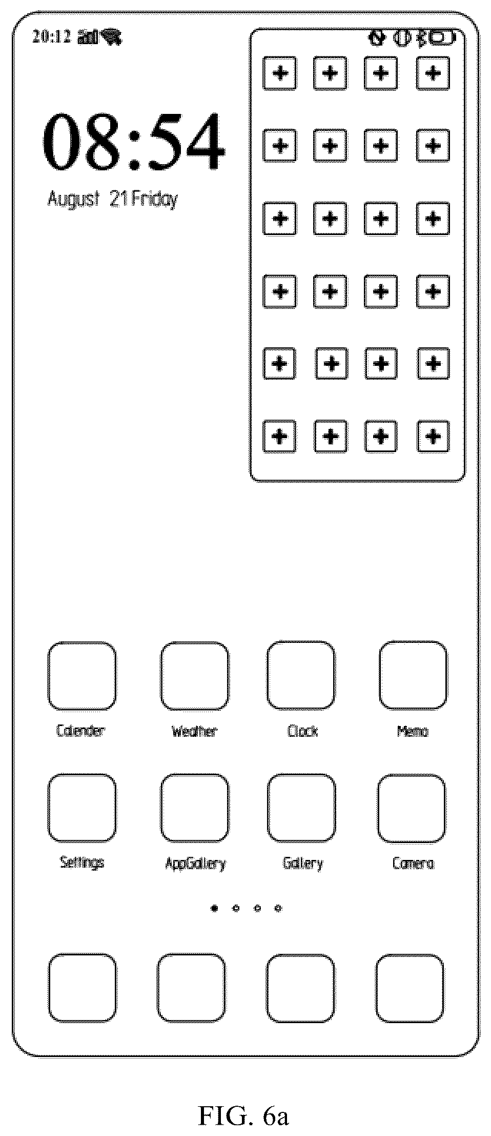 Patent US11847294 Figure 12 – Method for generating desktop of mobile terminal, device and electronic device