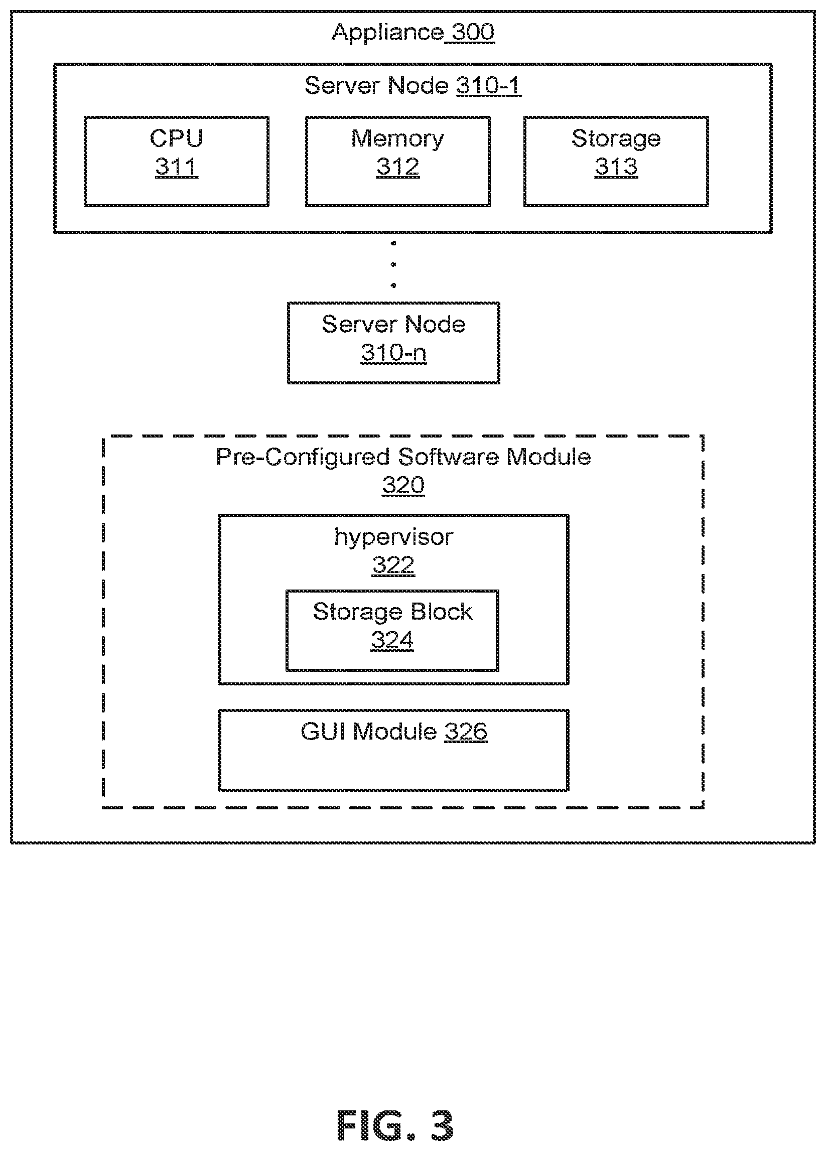 Patent US11847295 Figure 3 – Intuitive GUI for creating and managing hosts and virtual machines