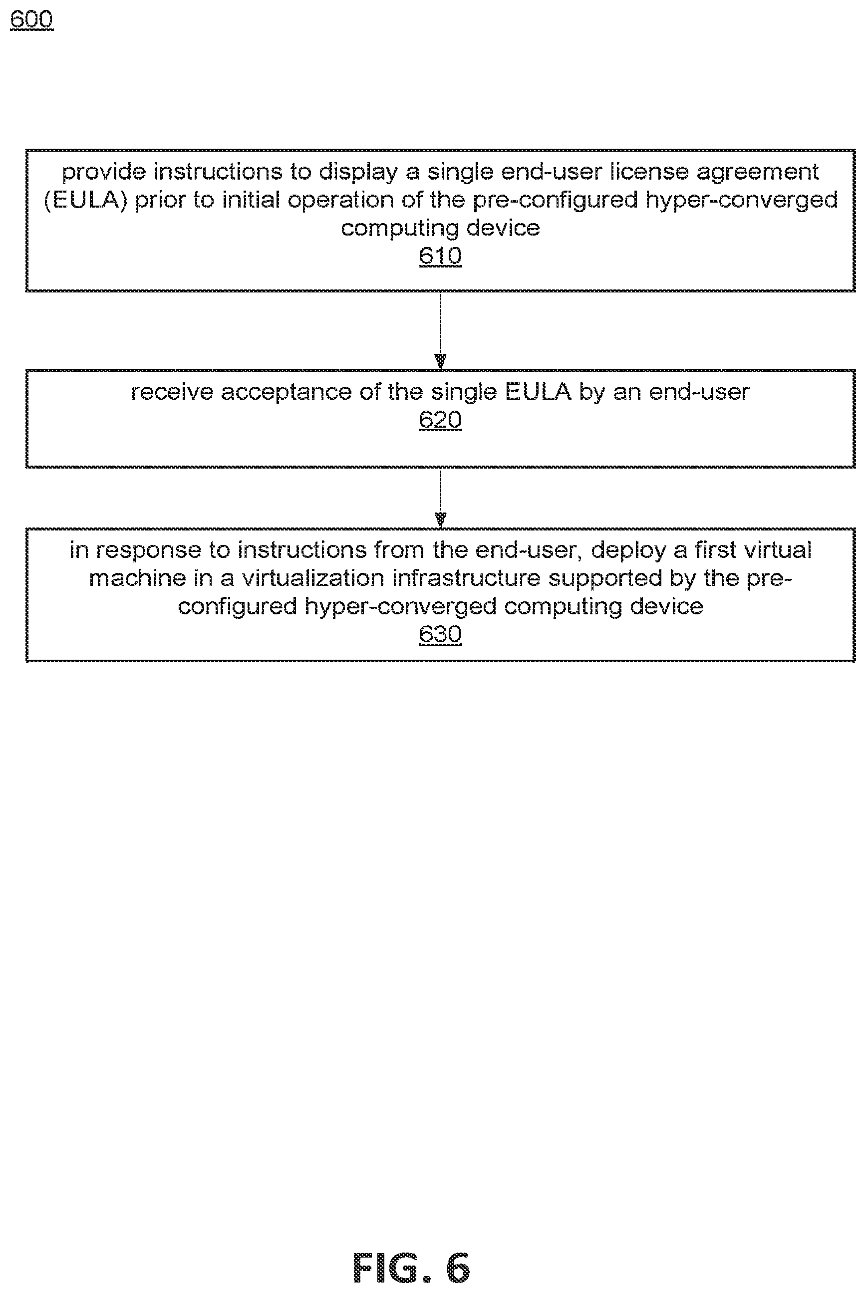 Patent US11847295 Figure 6 – Intuitive GUI for creating and managing hosts and virtual machines