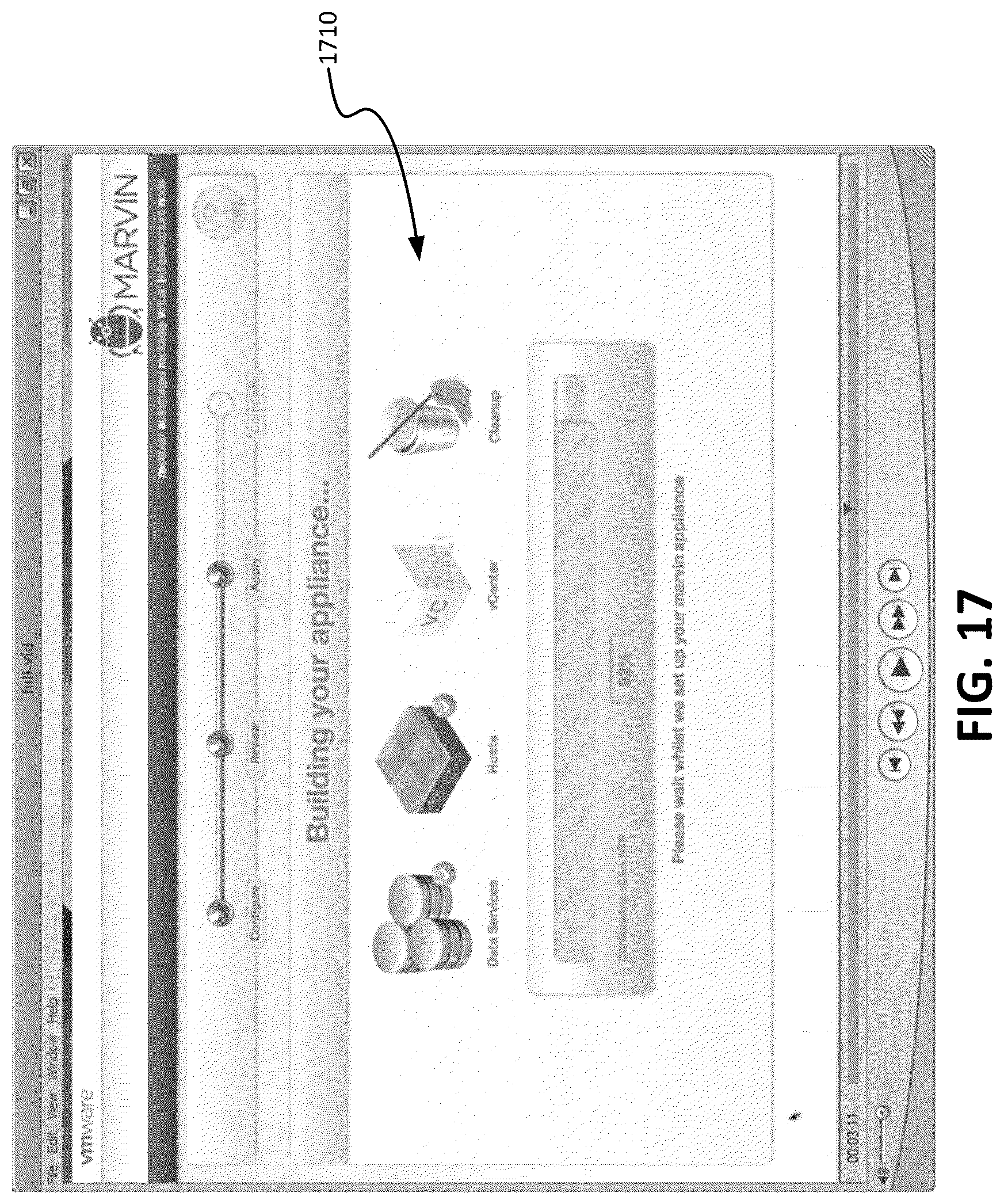 Patent US11847295 Figure 17 – Intuitive GUI for creating and managing hosts and virtual machines