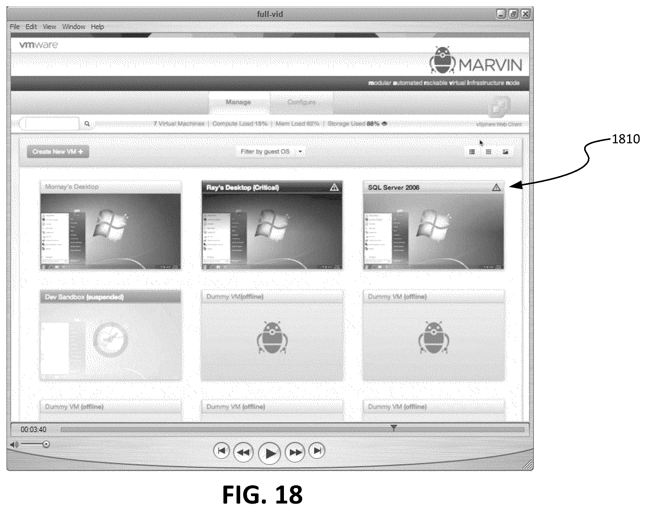 Patent US11847295 Figure 18 – Intuitive GUI for creating and managing hosts and virtual machines
