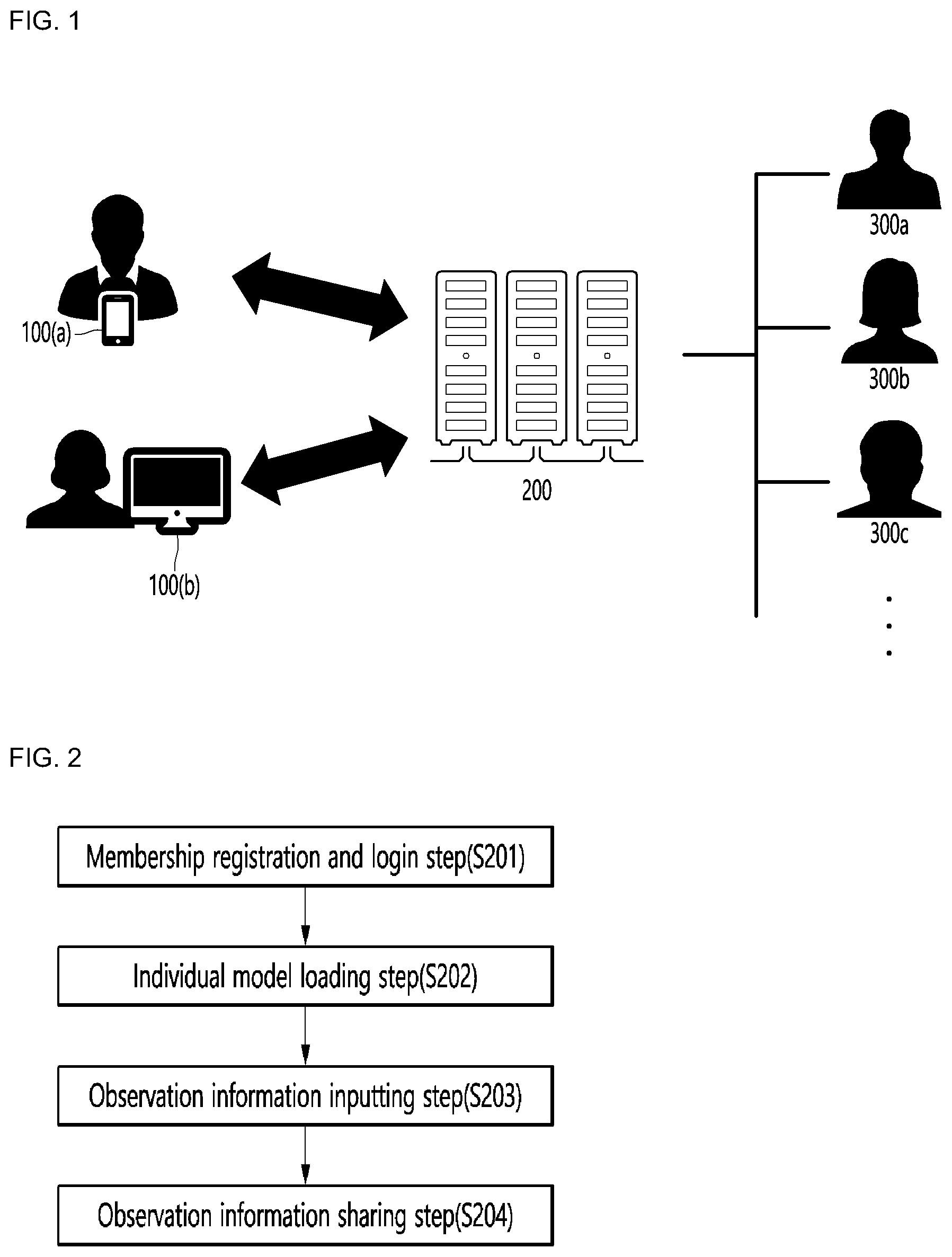Patent US11847296 Figure 1 – Method for inputting and sharing of observation information on the object, and a computer-readable storage medium