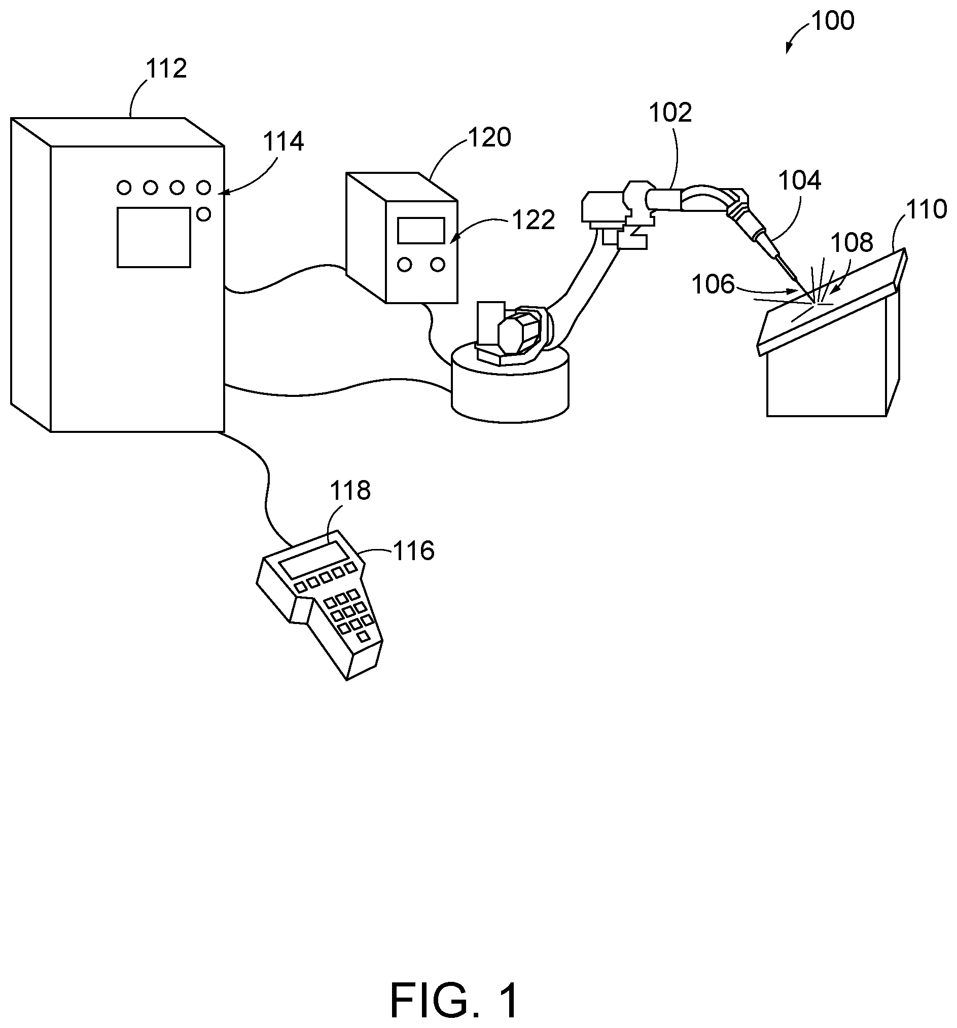 Patent US11847298 Figure 1 – User interface with real time pictograph representation of parameter settings