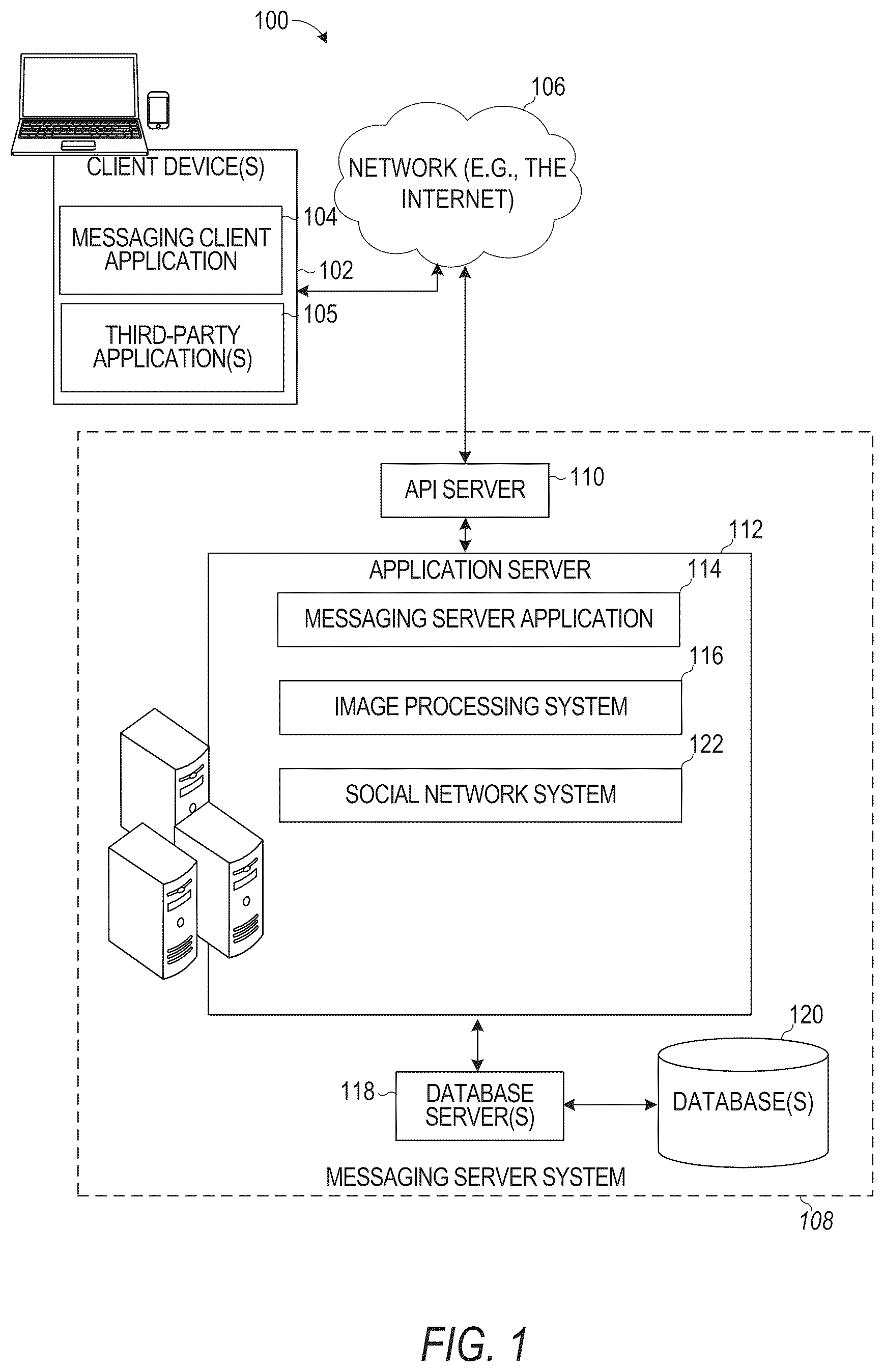 Patent US11847302 Figure 1 – Spatial navigation and creation interface