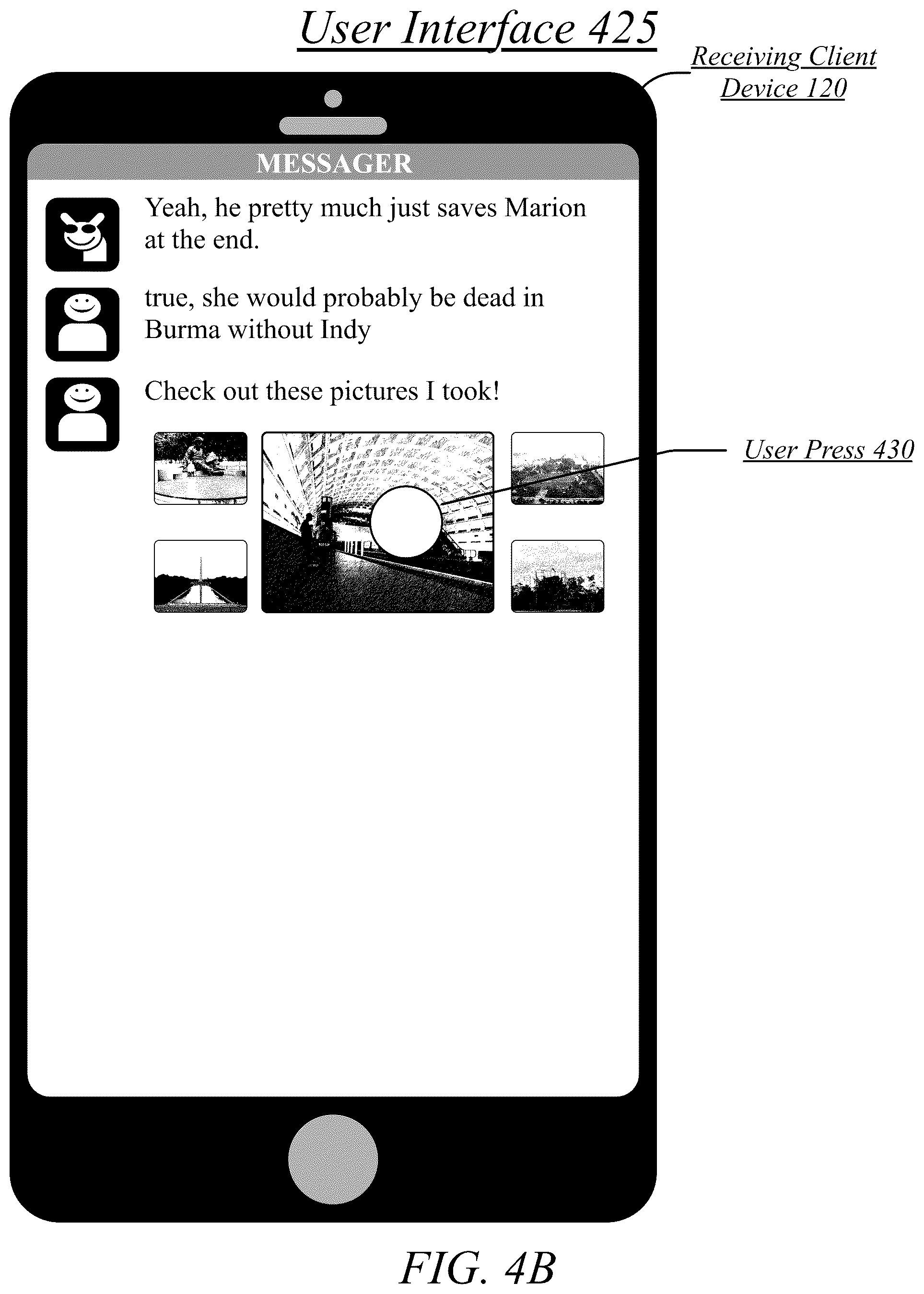 Patent US11847304 Figure 5 – Techniques for media album display and management