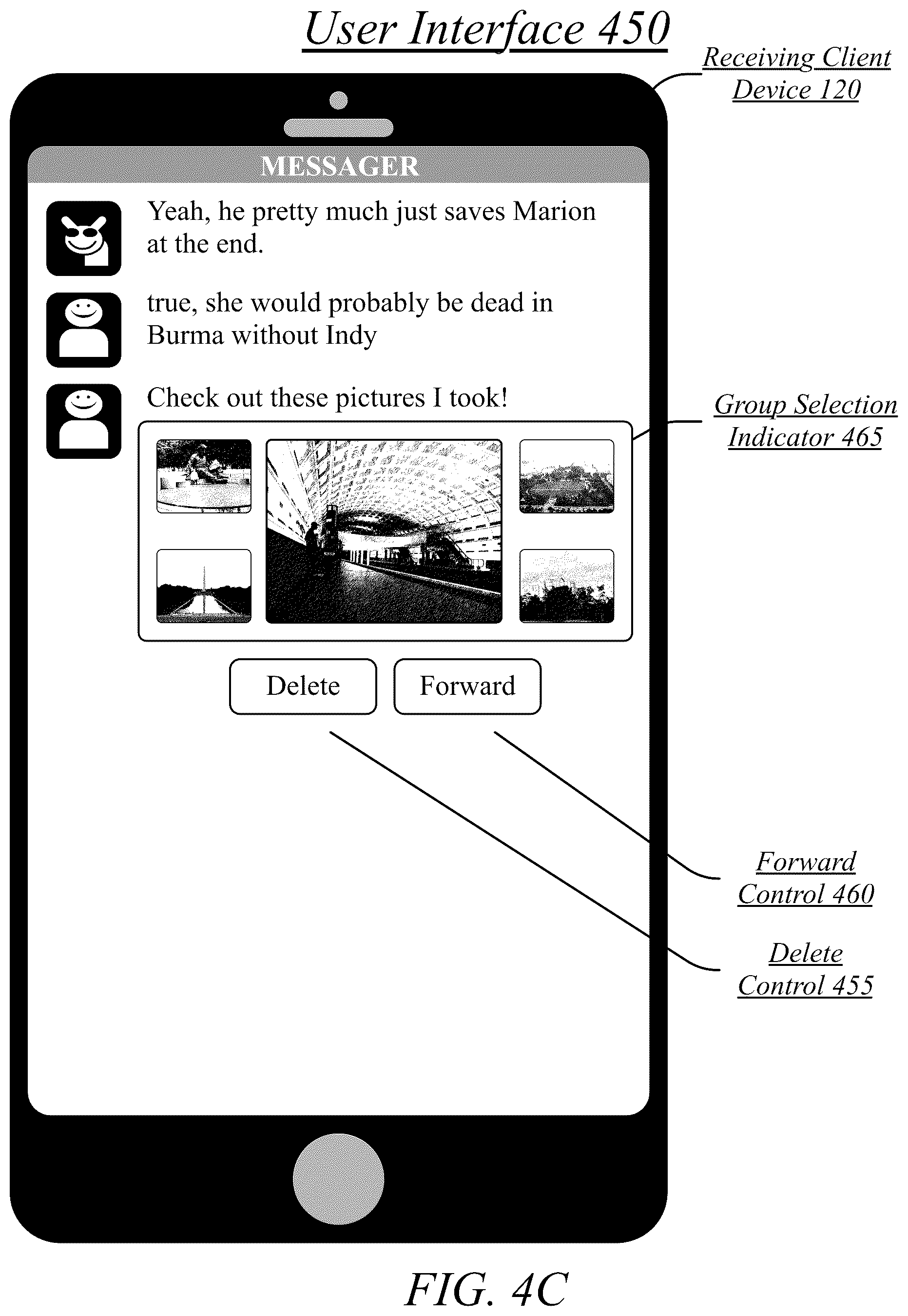 Patent US11847304 Figure 6 – Techniques for media album display and management