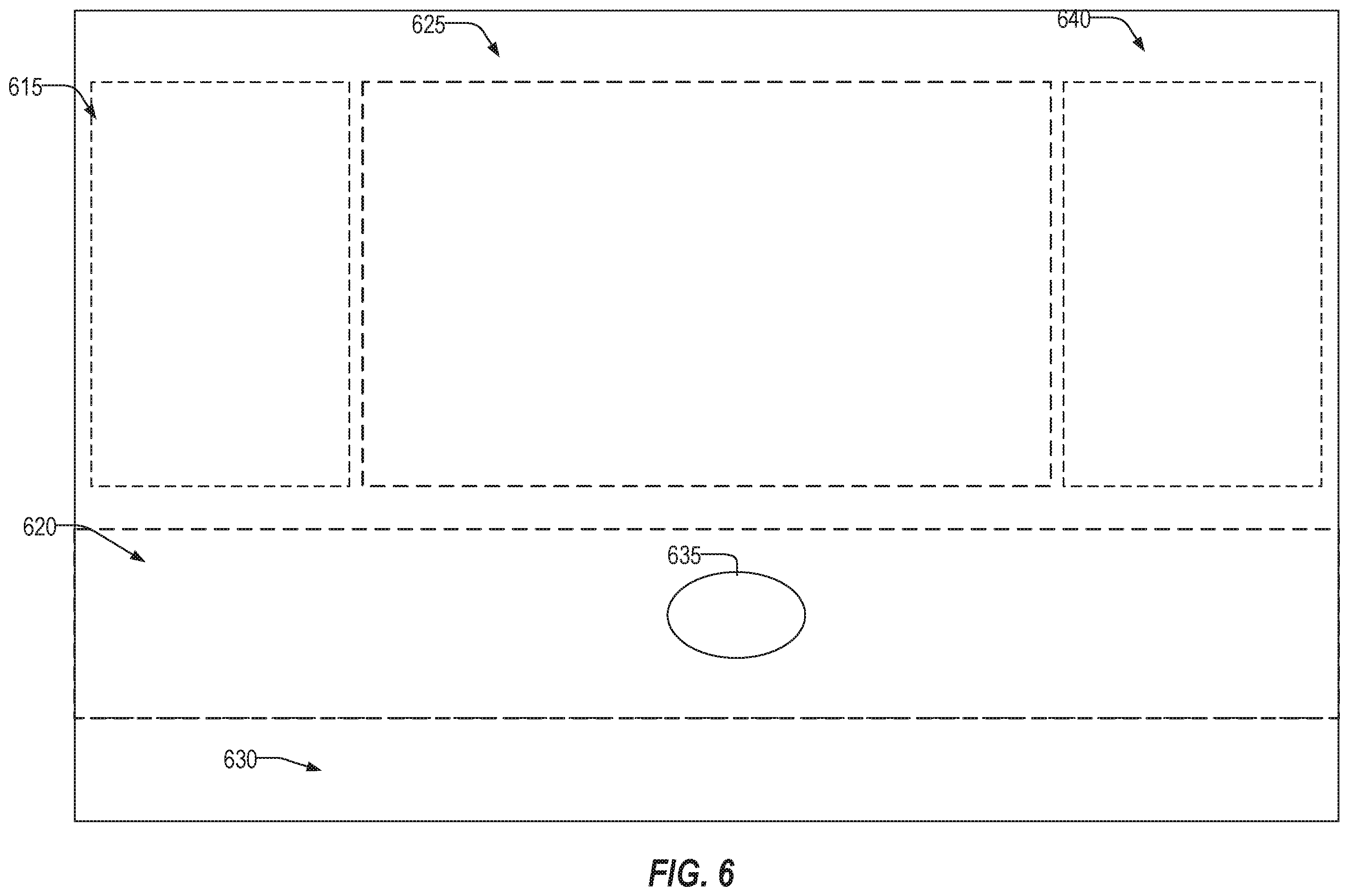 Patent US11847307 Figure 6 – Intelligent content display for network-based communications