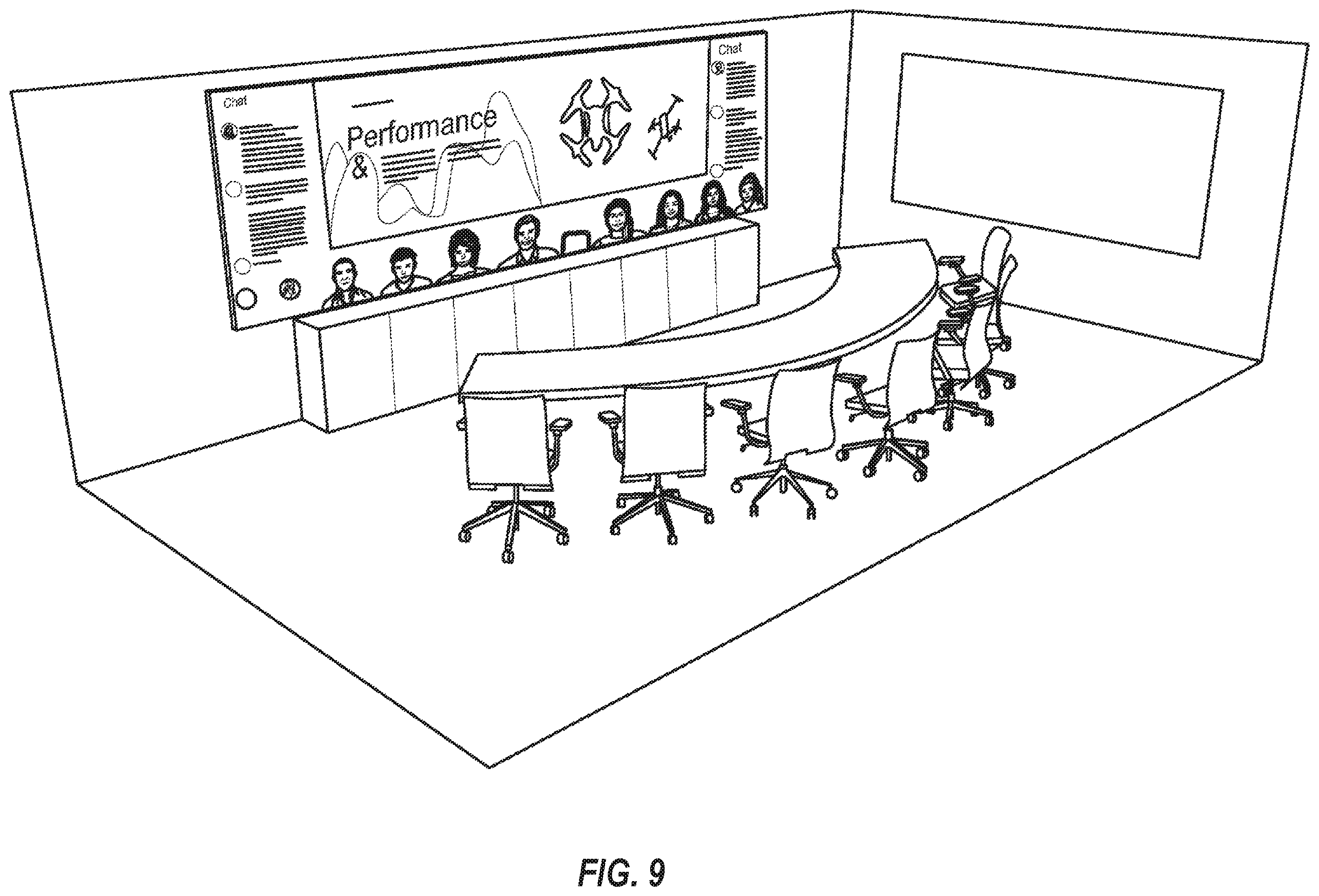Patent US11847307 Figure 9 – Intelligent content display for network-based communications