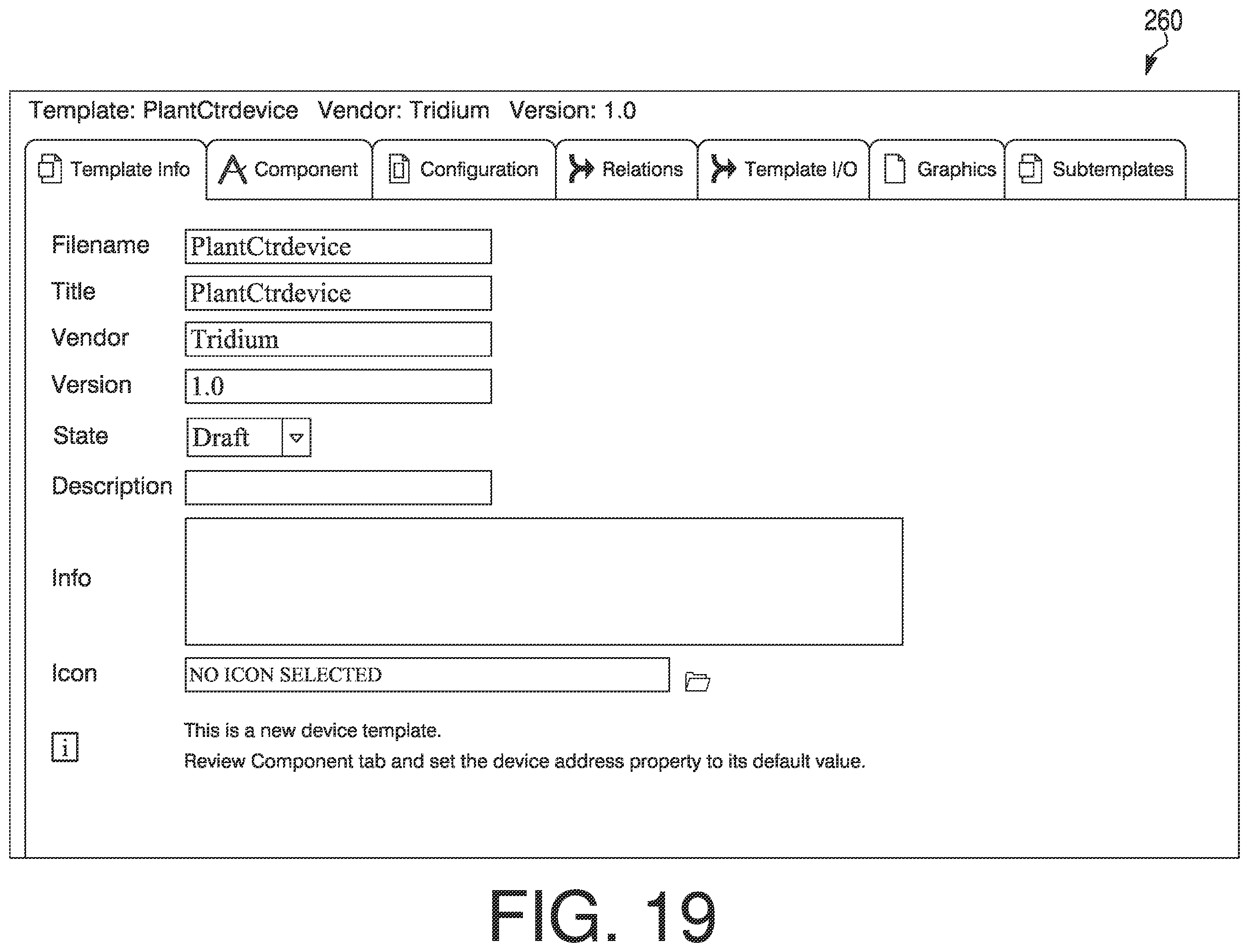 Patent US11847310 Figure 19 – System and method for auto binding graphics to components in a building management system