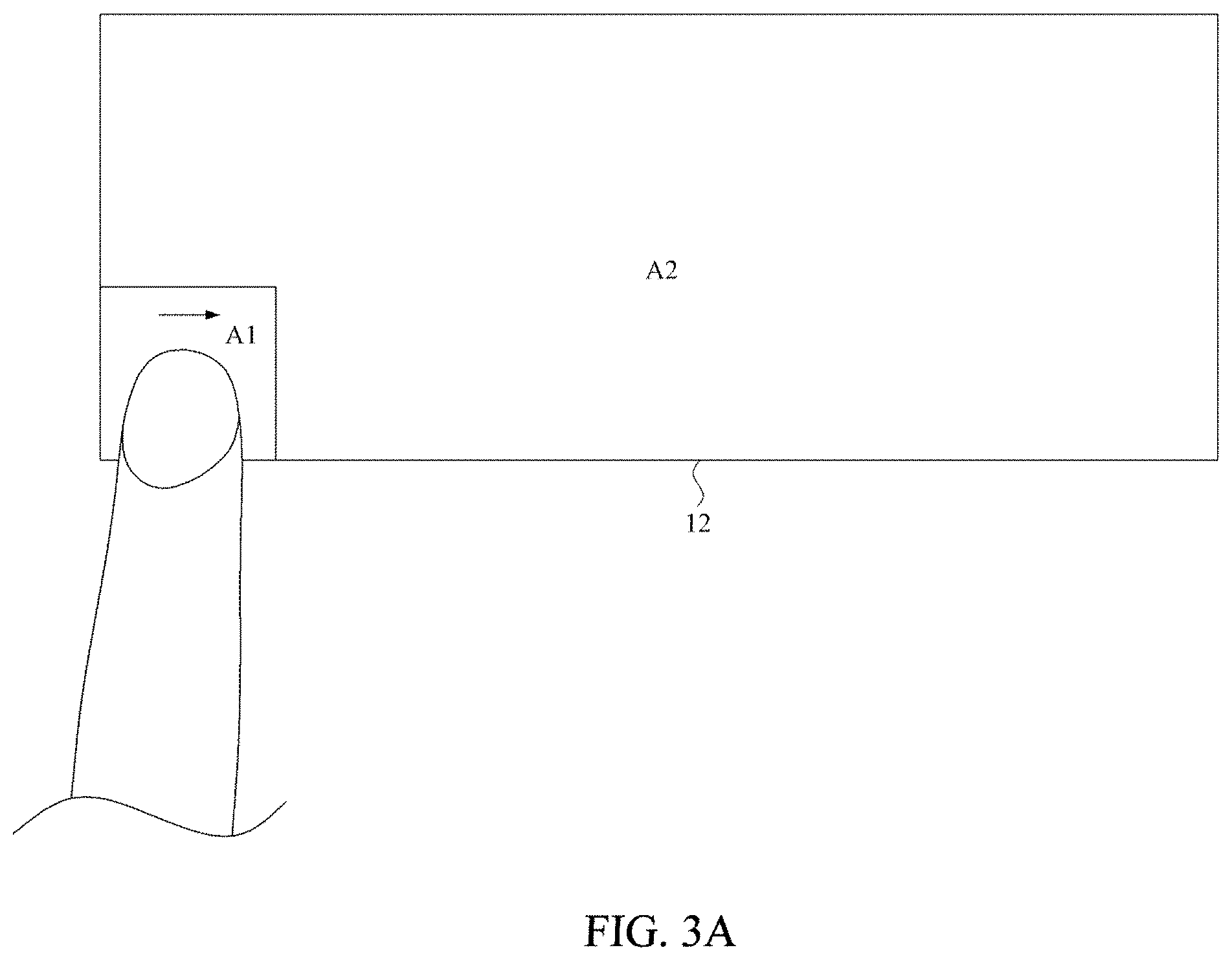 Patent US11847313 Figure 3 – Electronic device having touchpad with operating functions selected based on gesture command and touch method thereof