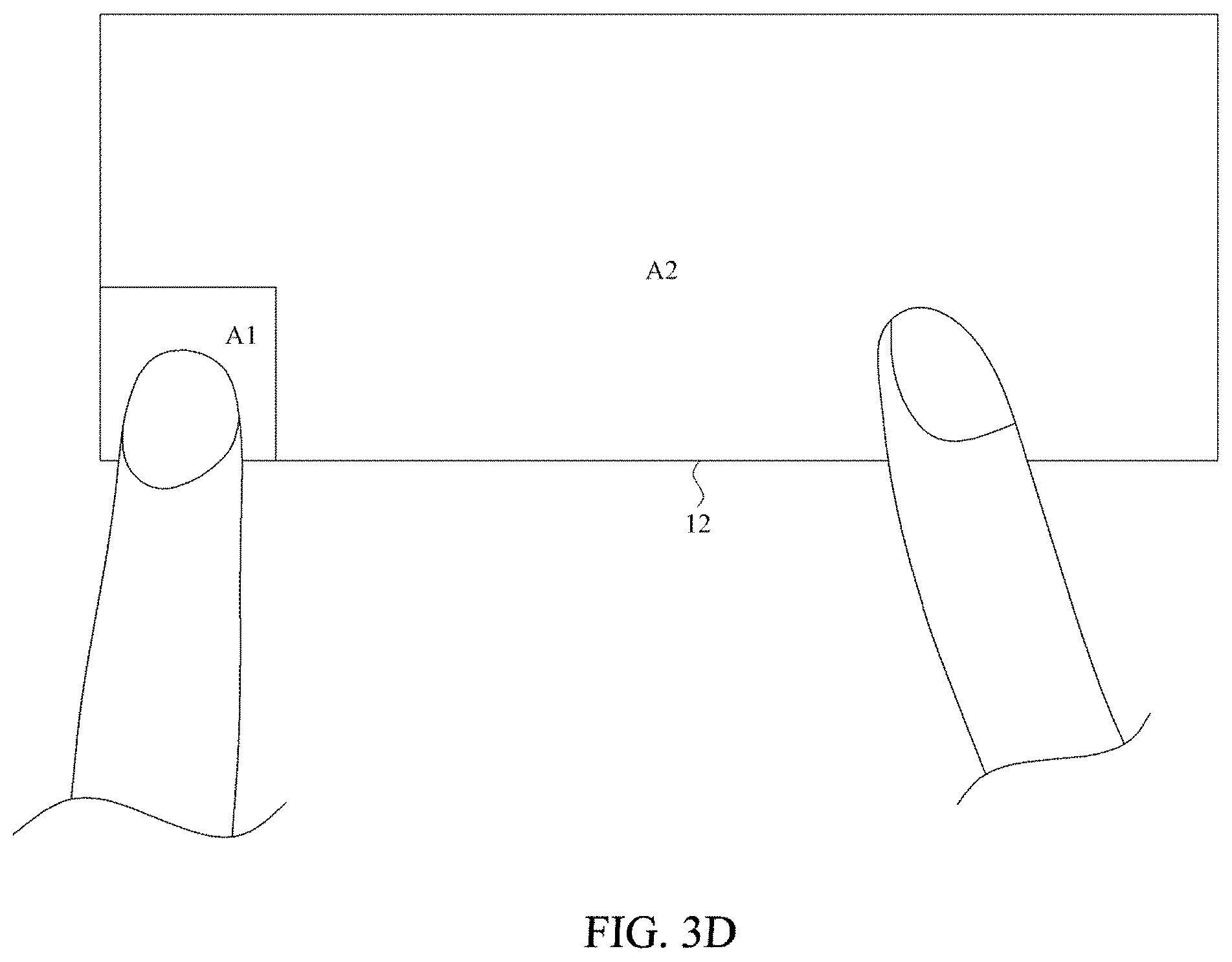 Patent US11847313 Figure 6 – Electronic device having touchpad with operating functions selected based on gesture command and touch method thereof