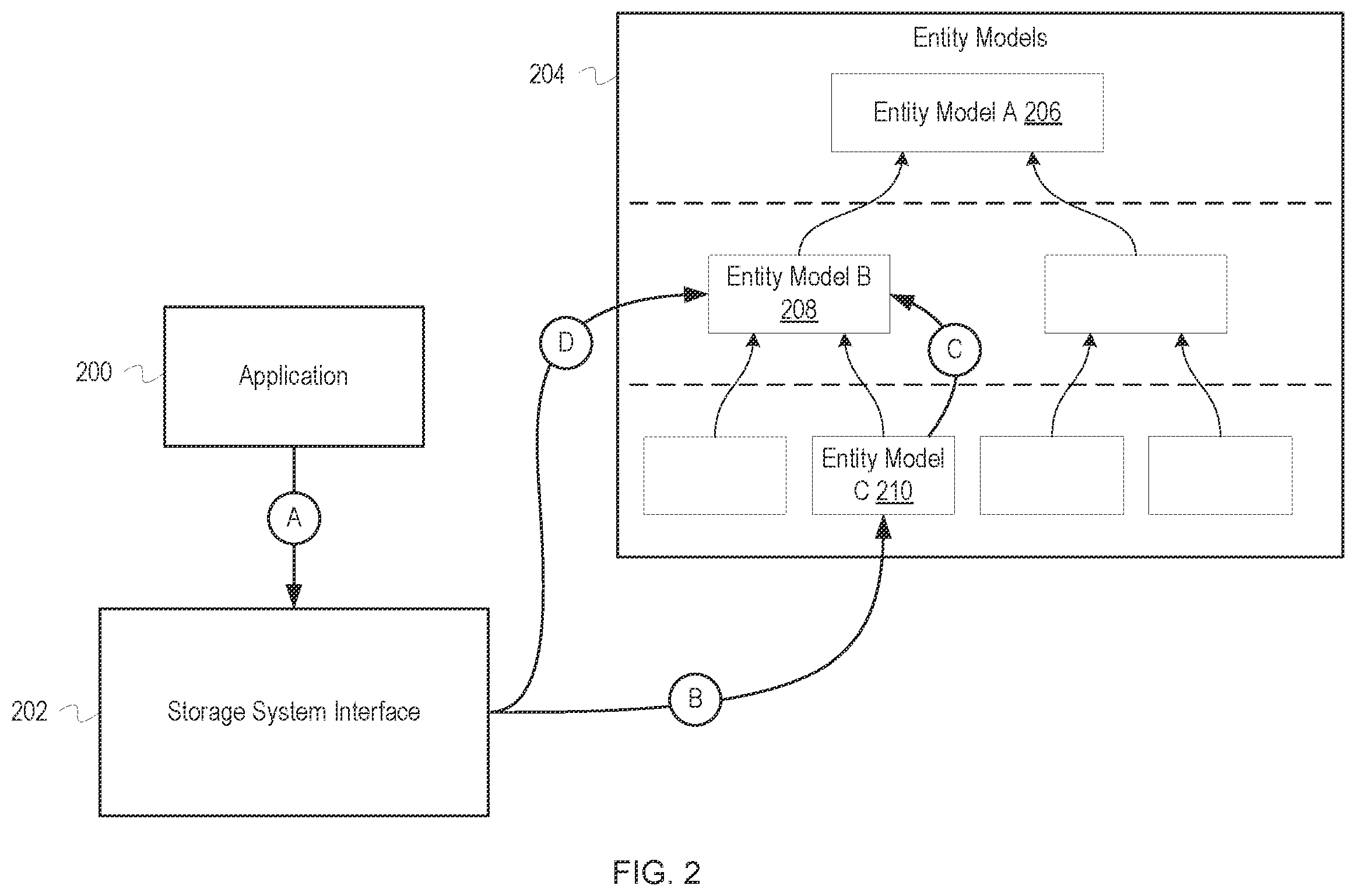 Patent US11847319 Figure 2 – Storage system interface
