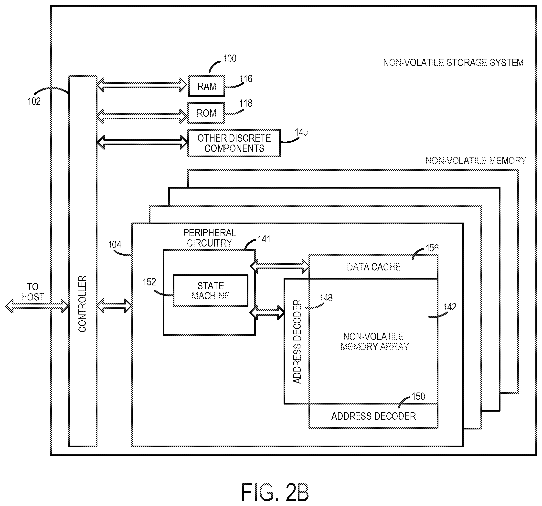 Patent US11847323 Figure 3 – Data storage device and method for host buffer management