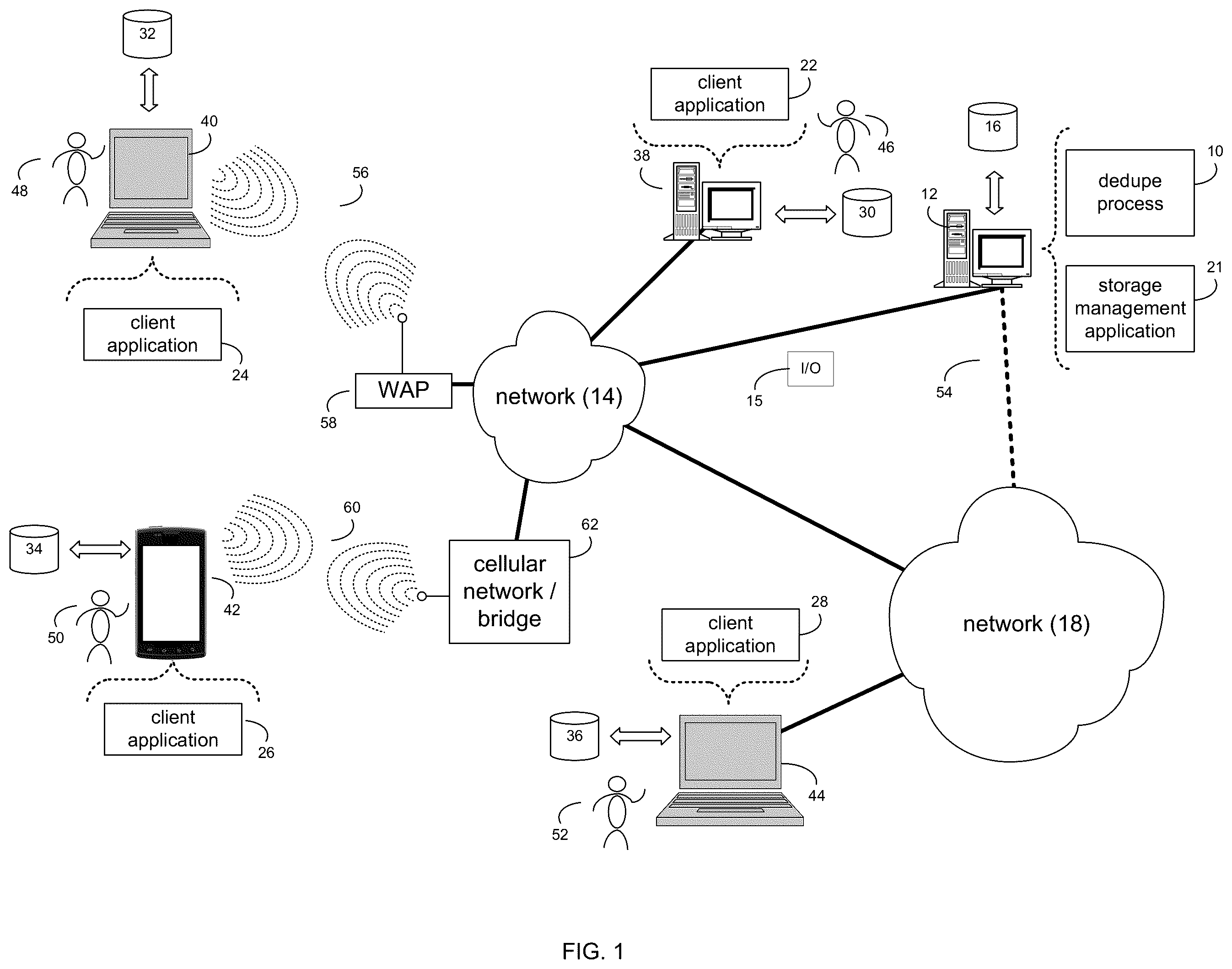 Patent US11847333 Figure 1 – System and method for sub-block deduplication with search for identical sectors inside a candidate block