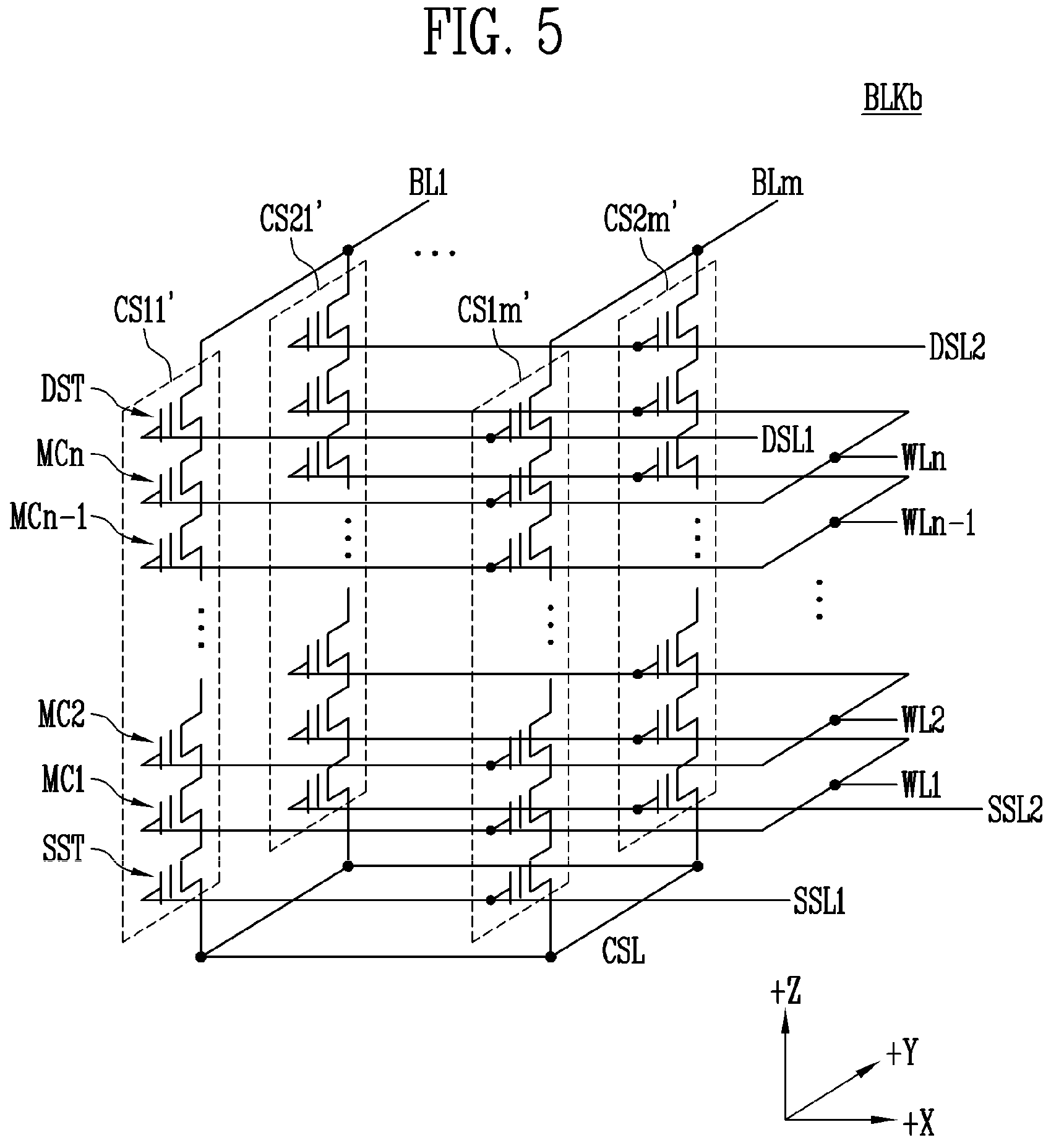 Patent US11847340 Figure 5 – Host, memory system communicating with the host, and computing system including the host and memory system
