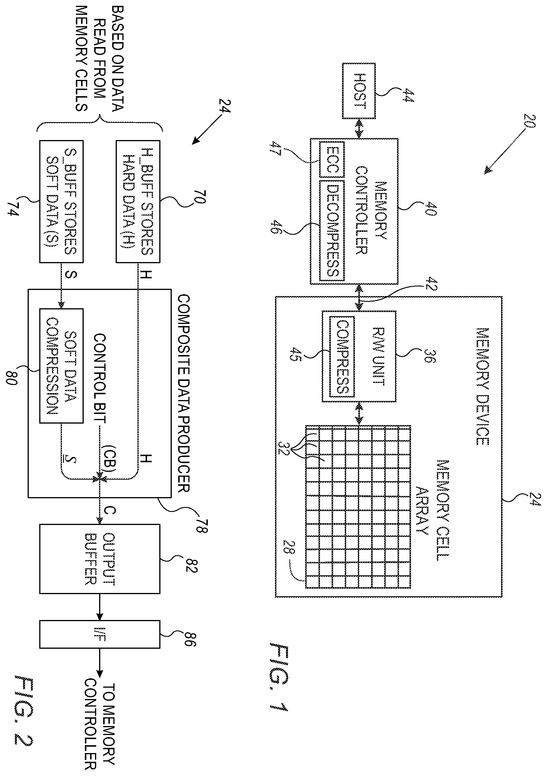 Patent US11847342 Figure 1 – Efficient transfer of hard data and confidence levels in reading a nonvolatile memory