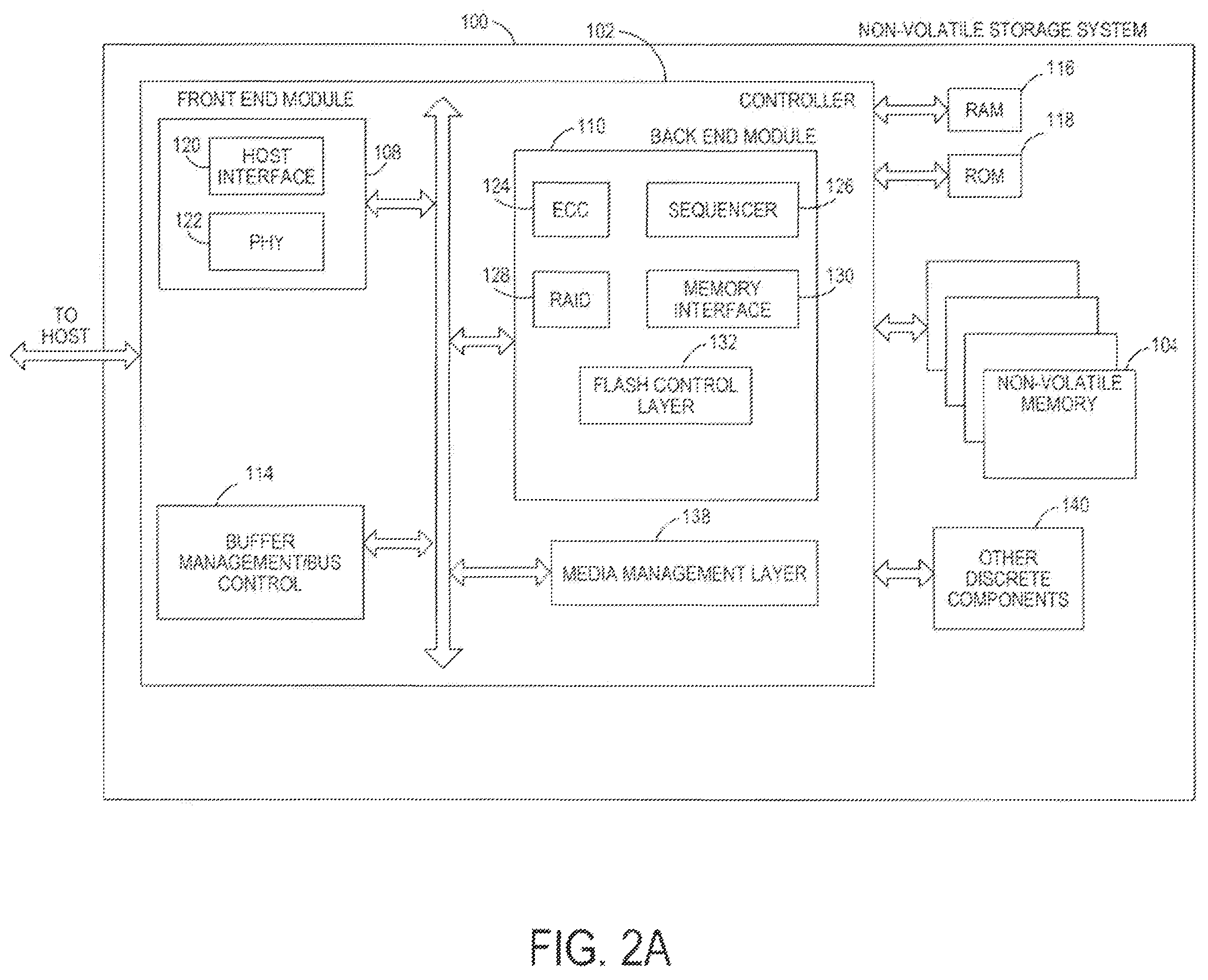Patent US11847343 Figure 2 – Storage system and method for non-blocking coherent re-writes