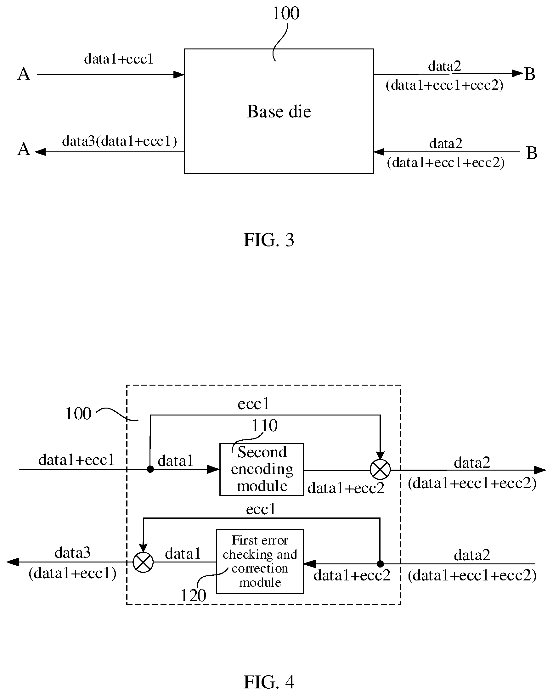 Patent US11847344 Figure 2 – Base die, memory system, and semiconductor structure