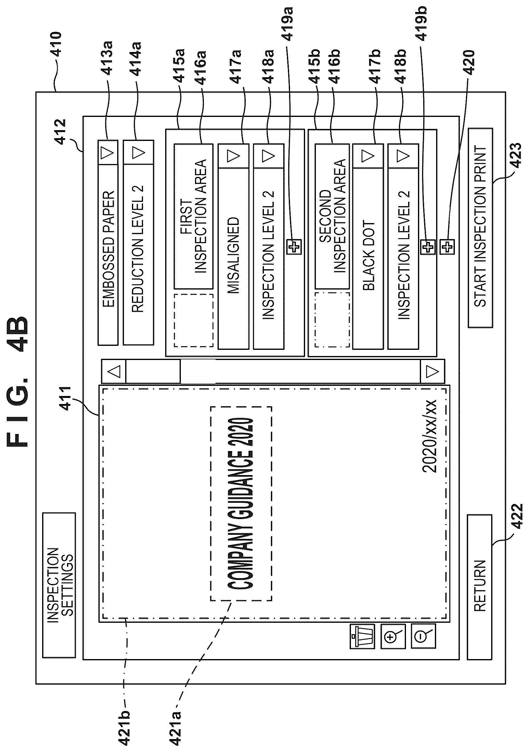 Patent US11847359 Figure 5 – Image forming system for inspecting an image formed on a sheet based on an image editing process intensity