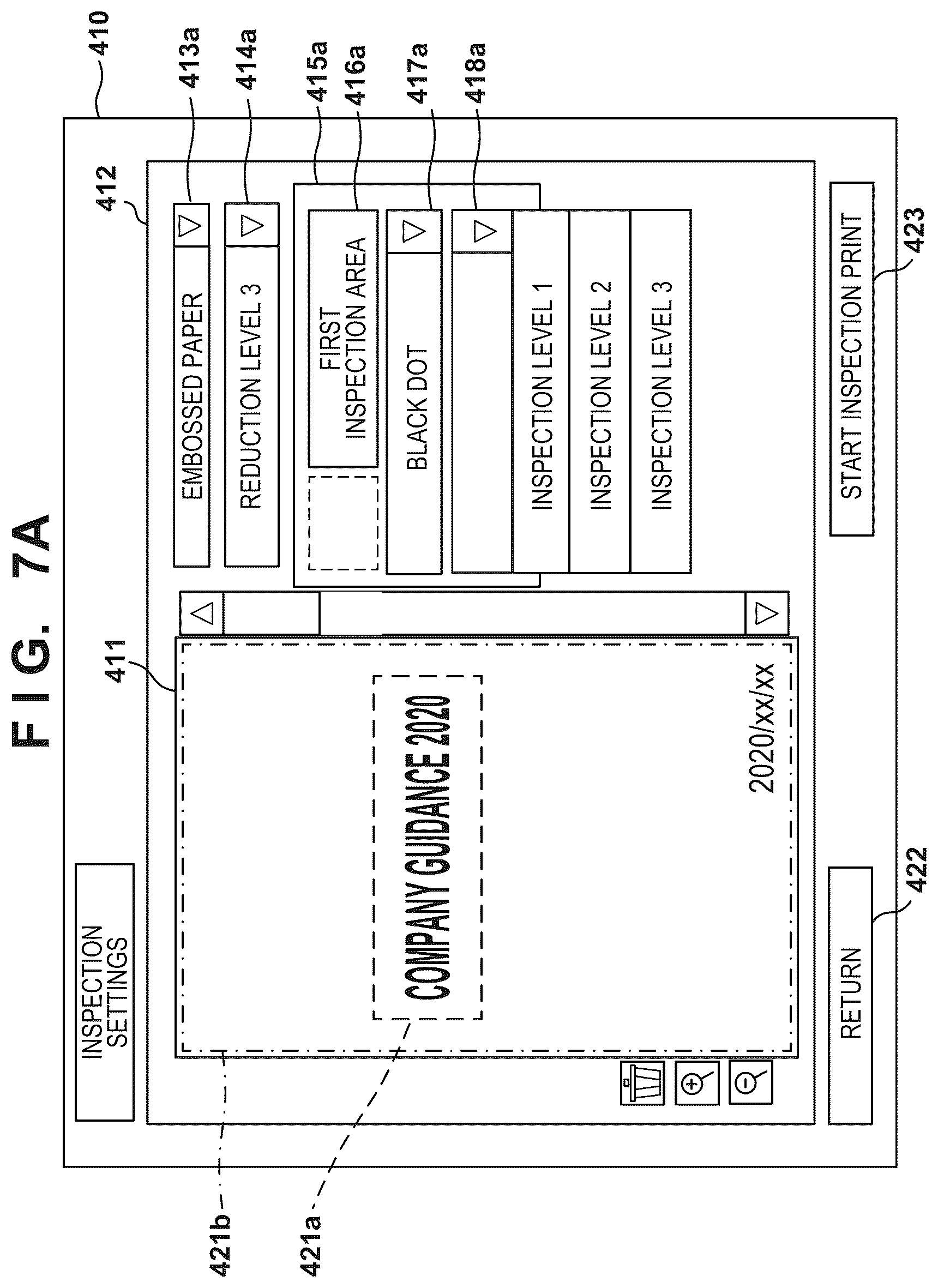 Patent US11847359 Figure 8 – Image forming system for inspecting an image formed on a sheet based on an image editing process intensity