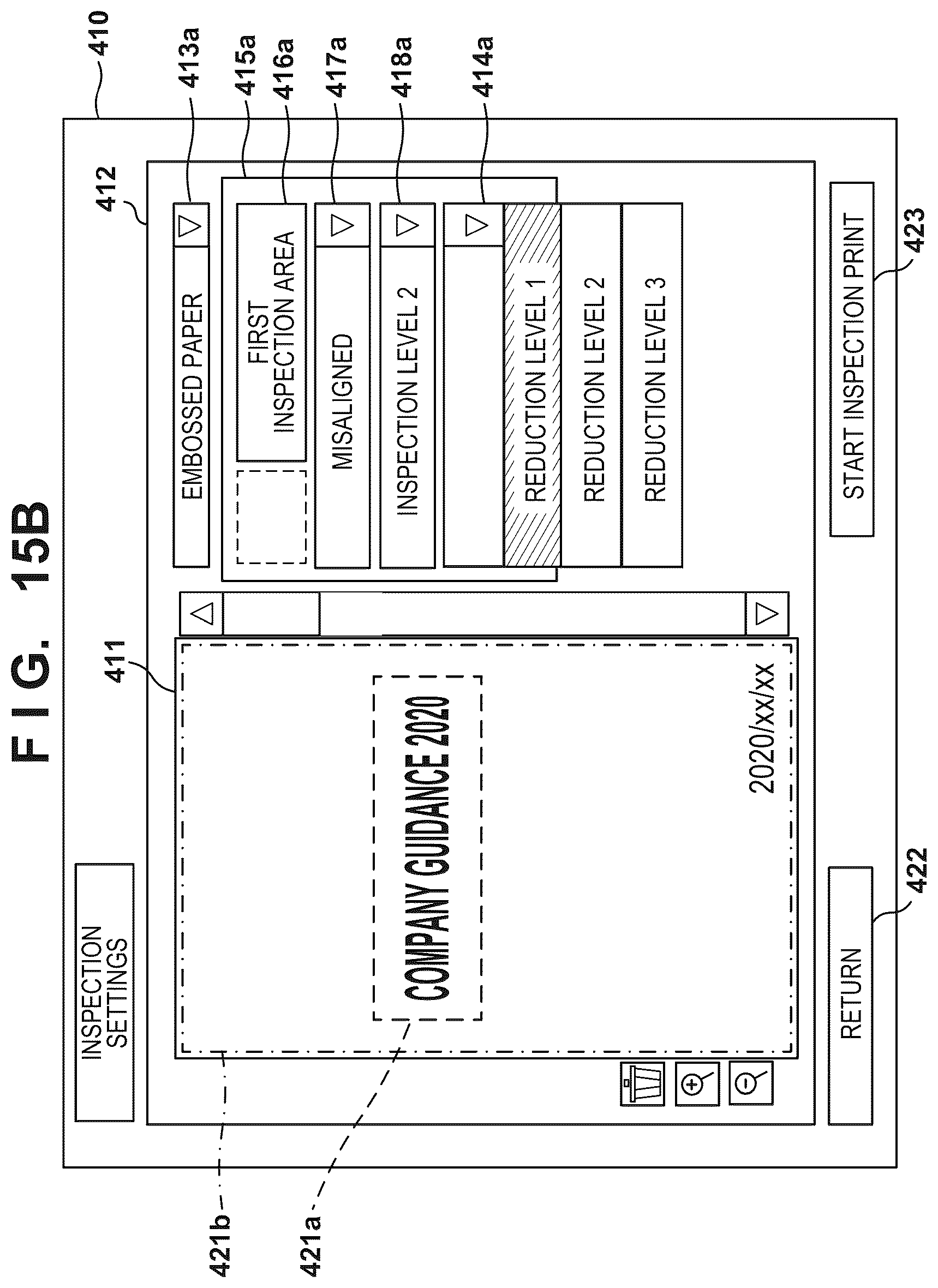Patent US11847359 Figure 20 – Image forming system for inspecting an image formed on a sheet based on an image editing process intensity