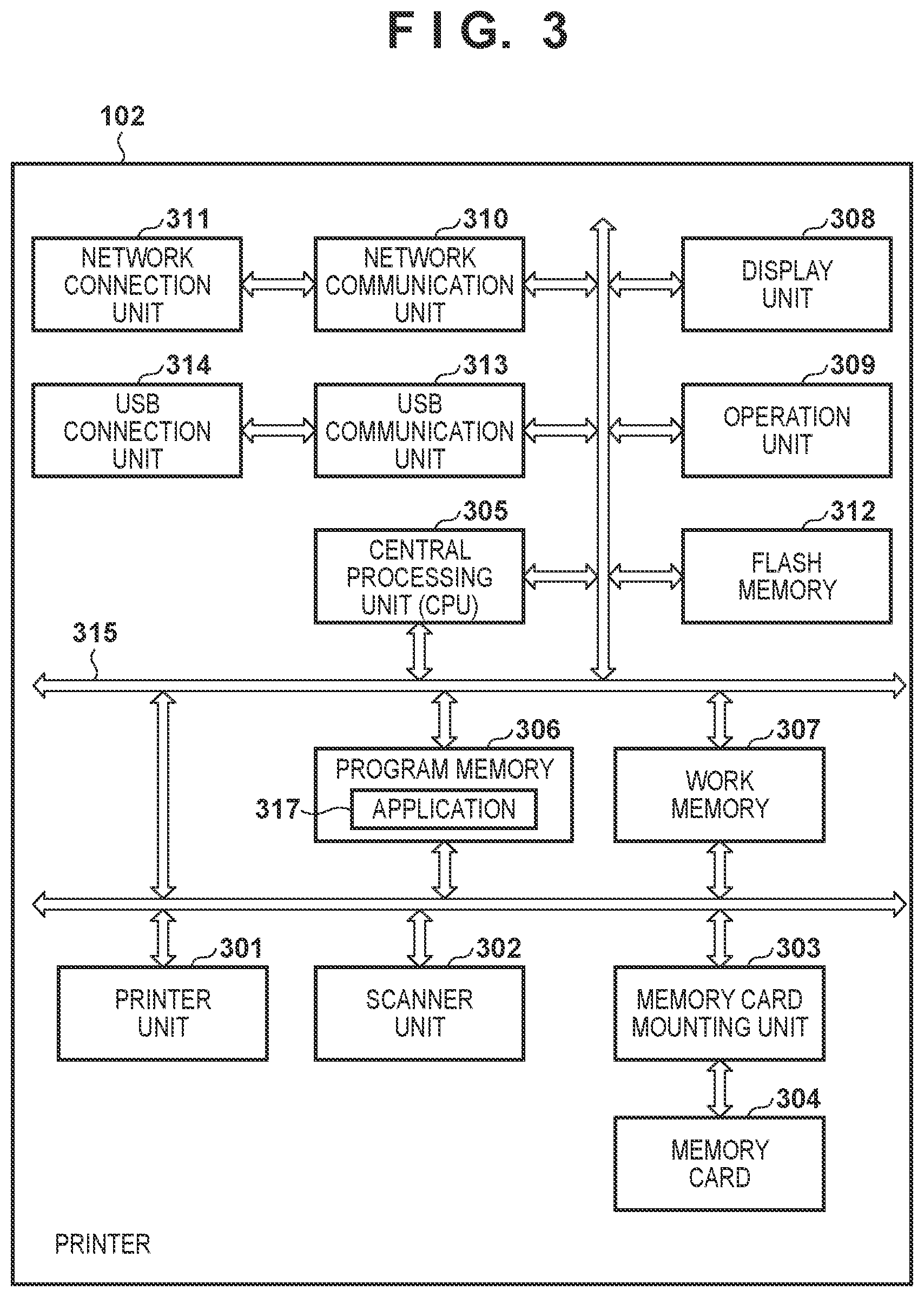 Patent US11847360 Figure 3 – Information processing apparatus, information processing system, method of controlling the information processing apparatus, and storage medium for connecting to predetermined network