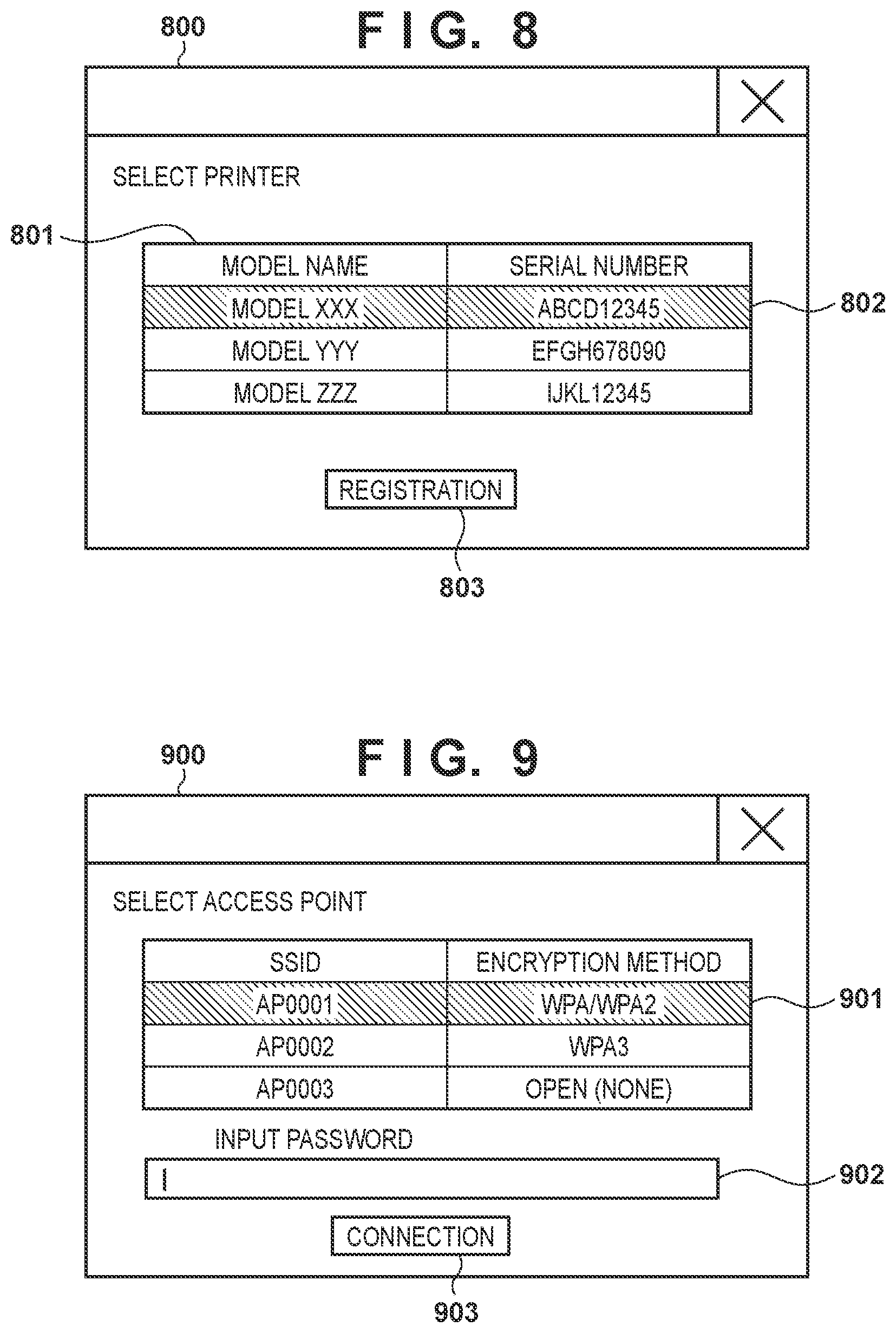 Patent US11847360 Figure 8 – Information processing apparatus, information processing system, method of controlling the information processing apparatus, and storage medium for connecting to predetermined network