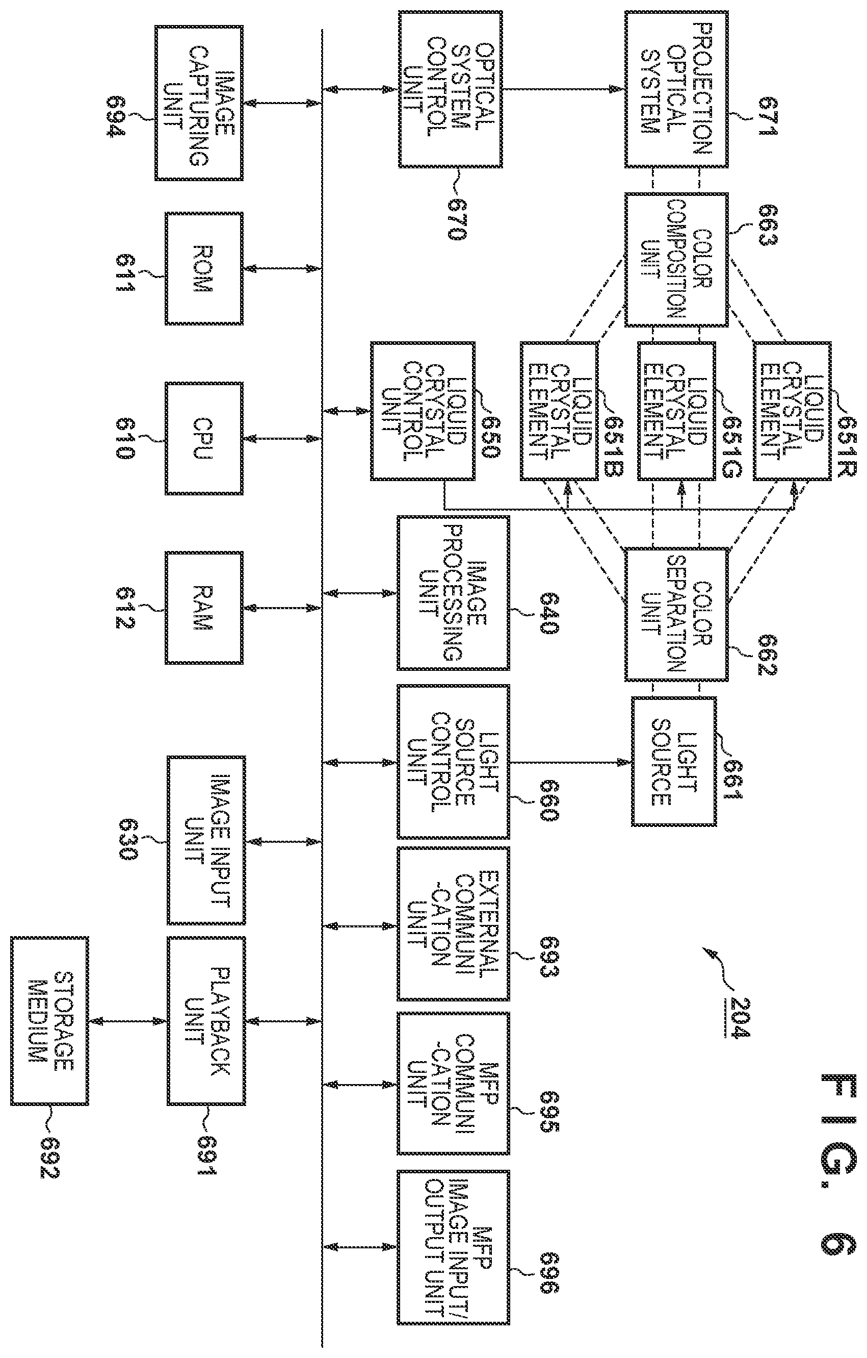 Patent US11847367 Figure 9 – Printing system, method of controlling printing system, and storage medium comprising a projection unit that projects an image, accept a request to print a projected image, determining whether or not printing based on a captured image of the image projected is possible and restrict or permit printing based on the determination