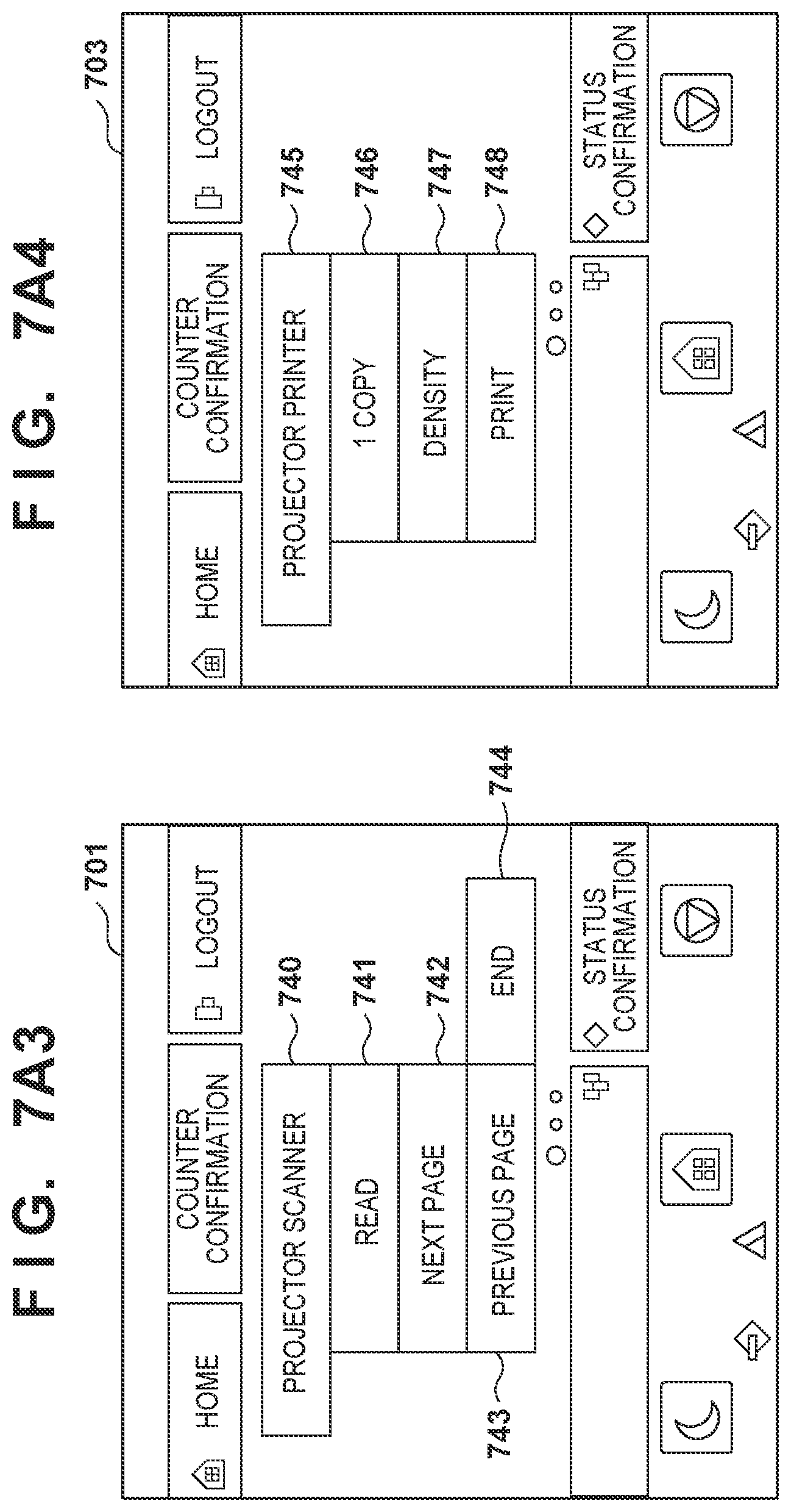 Patent US11847367 Figure 11 – Printing system, method of controlling printing system, and storage medium comprising a projection unit that projects an image, accept a request to print a projected image, determining whether or not printing based on a captured image of the image projected is possible and restrict or permit printing based on the determination