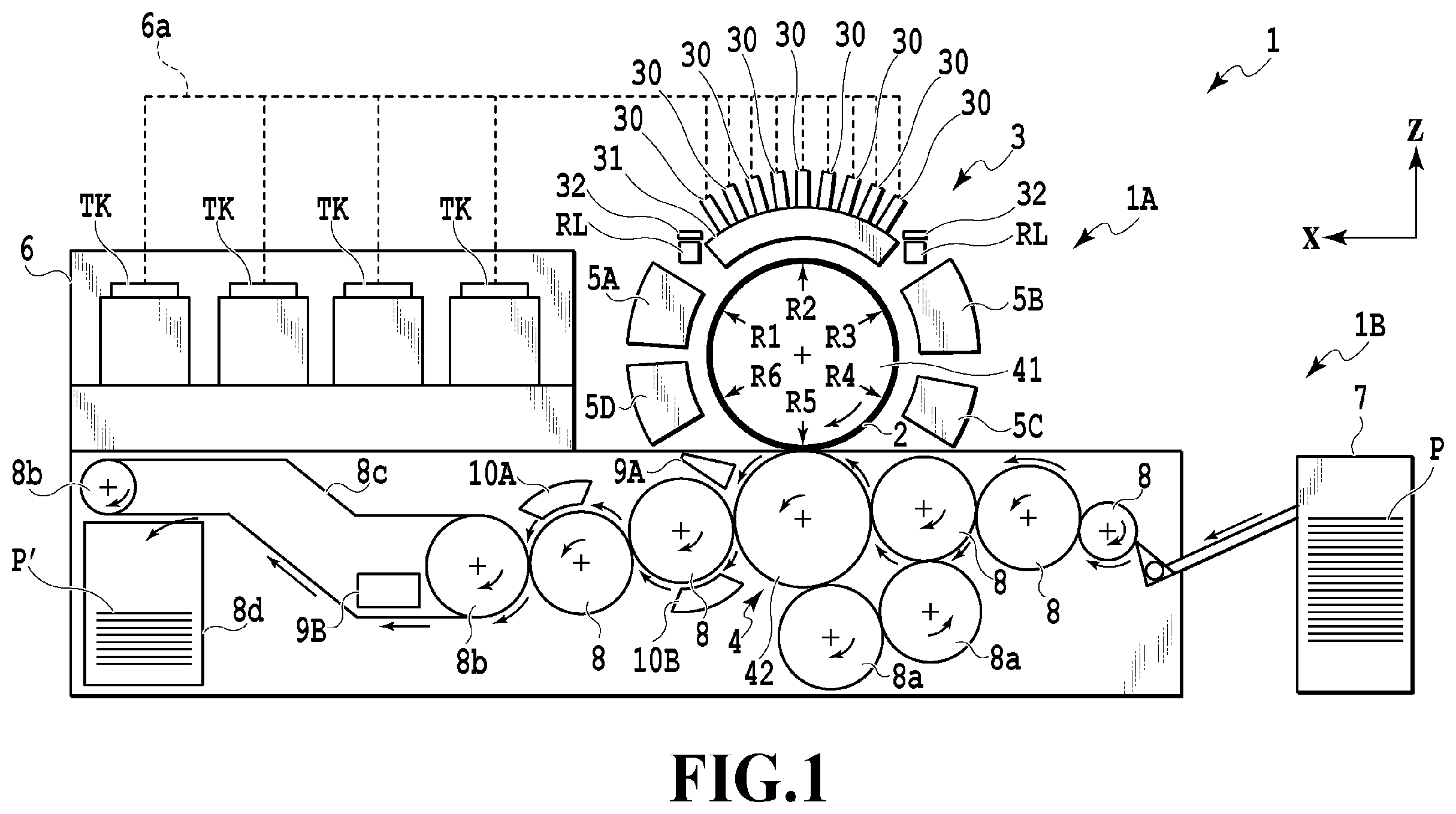 Patent US11847369 Figure 1 – Information processing apparatus, information processing method, printing system, and storage medium