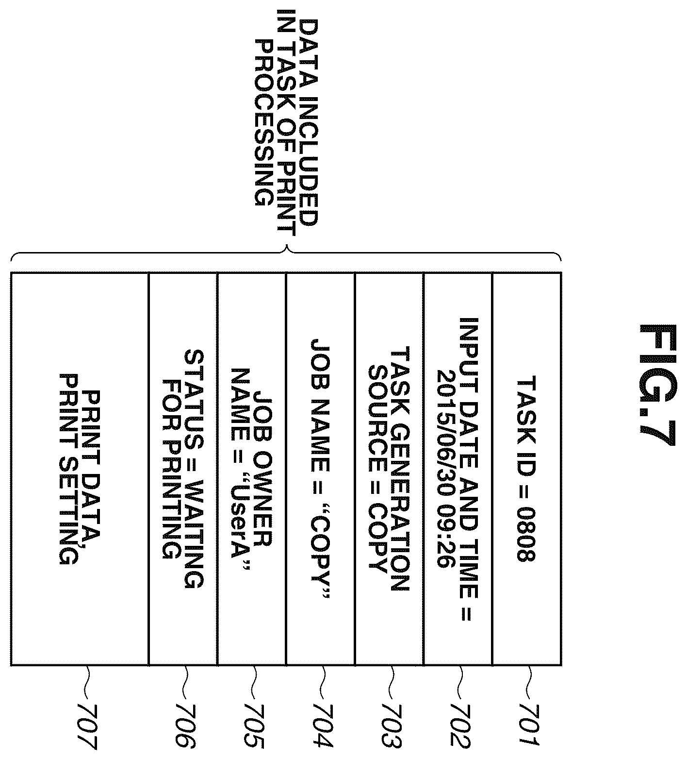 Patent US11847371 Figure 7 – Image processing apparatus, control method for image processing apparatus, and storage medium