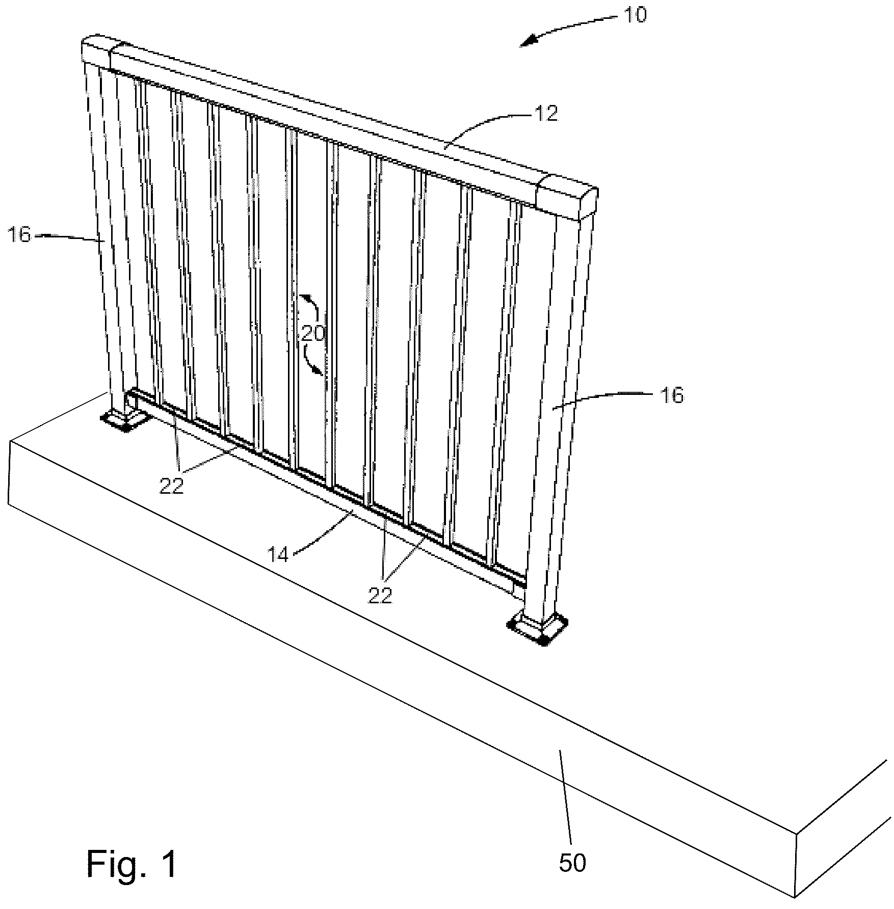 Patent US11847382 Figure 1 – Deck configuration system
