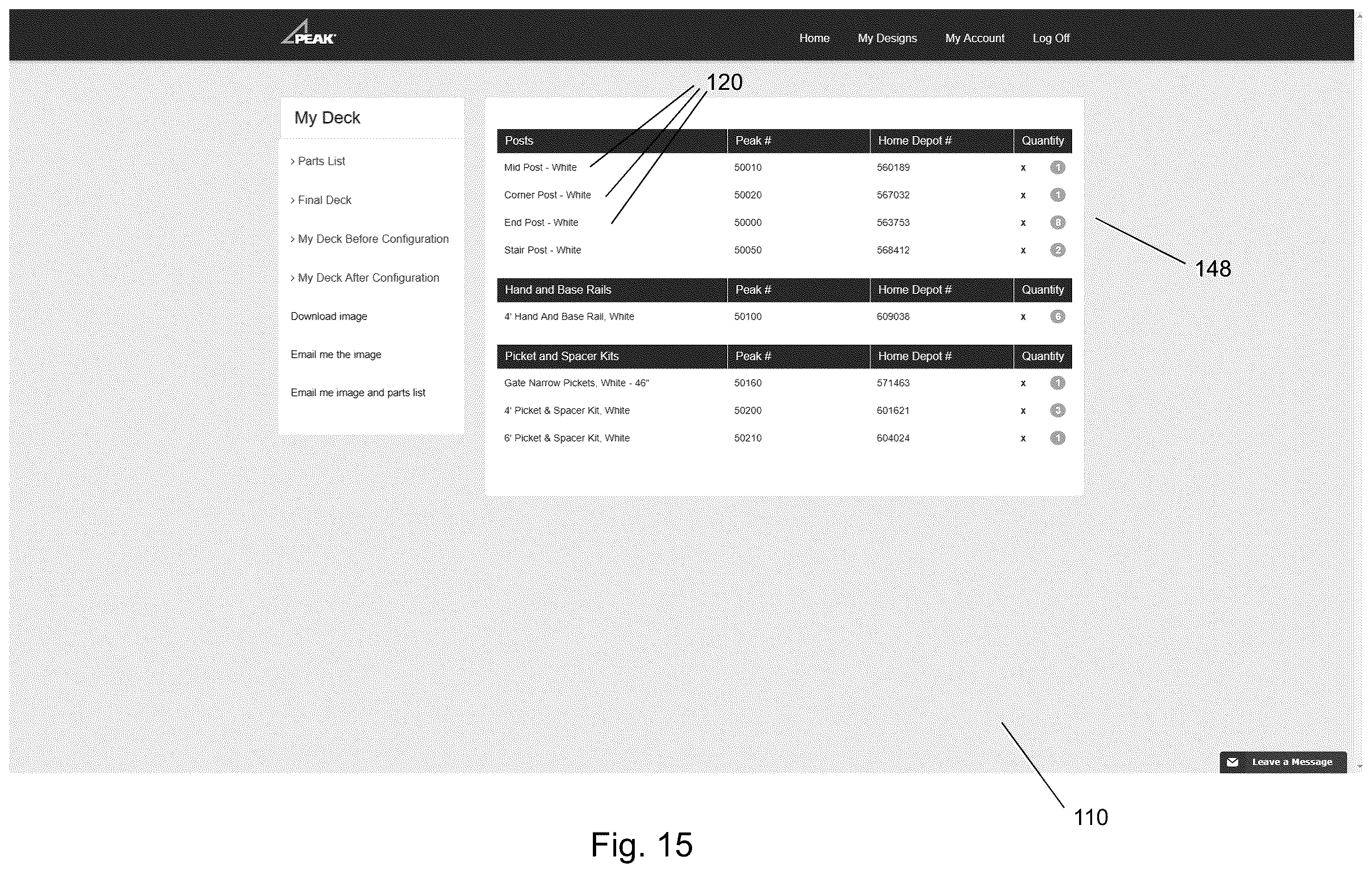 Patent US11847382 Figure 14 – Deck configuration system