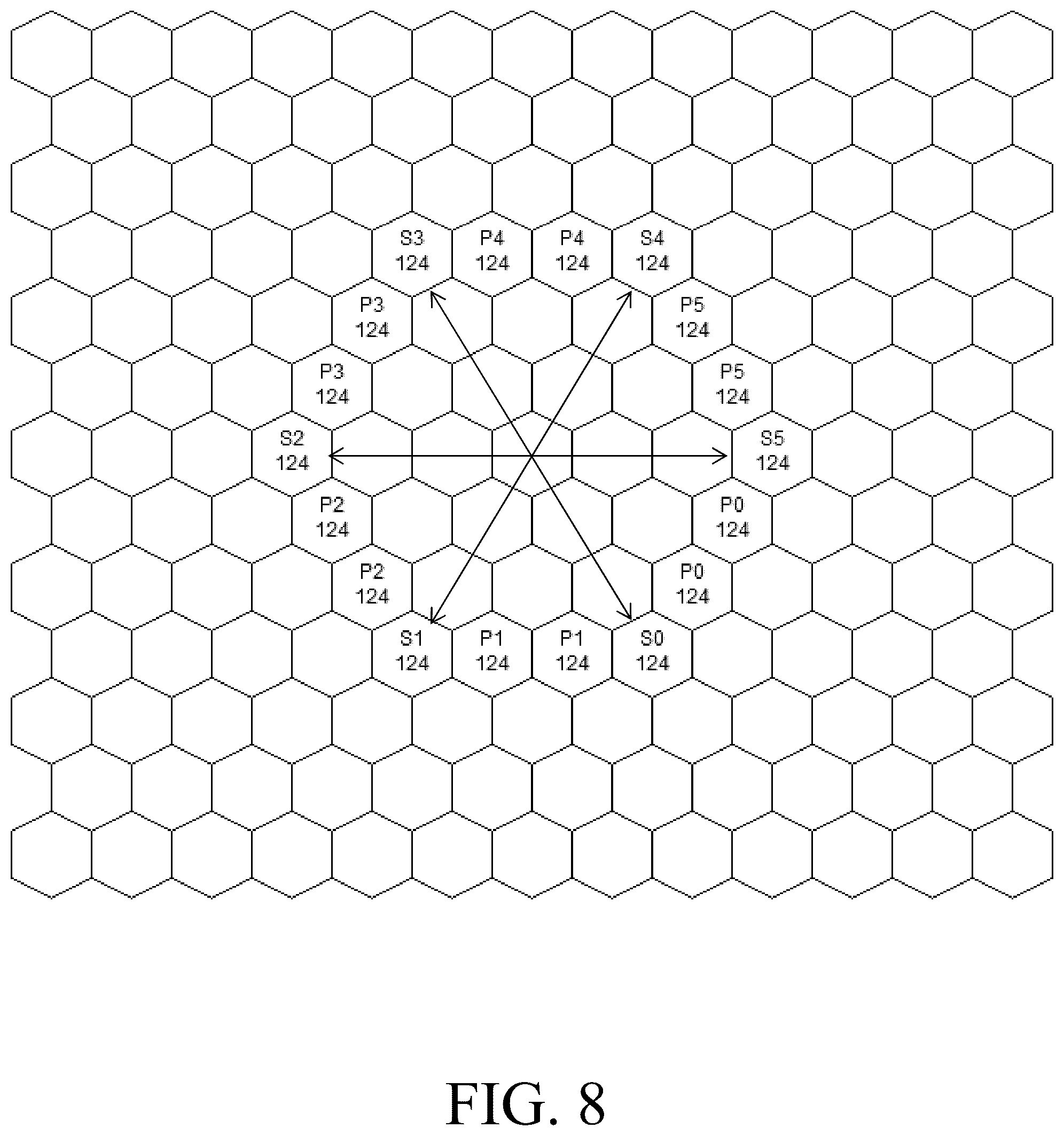 Patent US11847386 Figure 8 – Artificial intelligence based on cellular automata