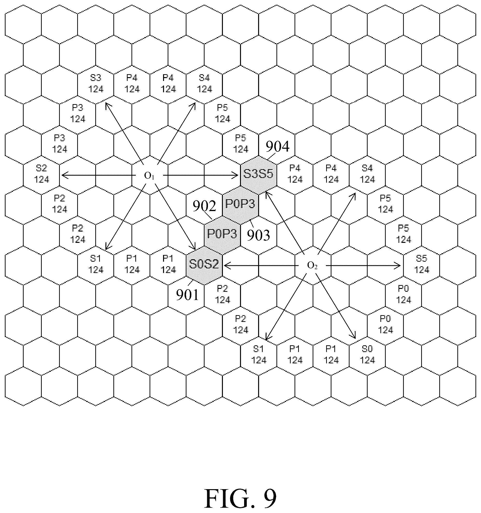 Patent US11847386 Figure 9 – Artificial intelligence based on cellular automata