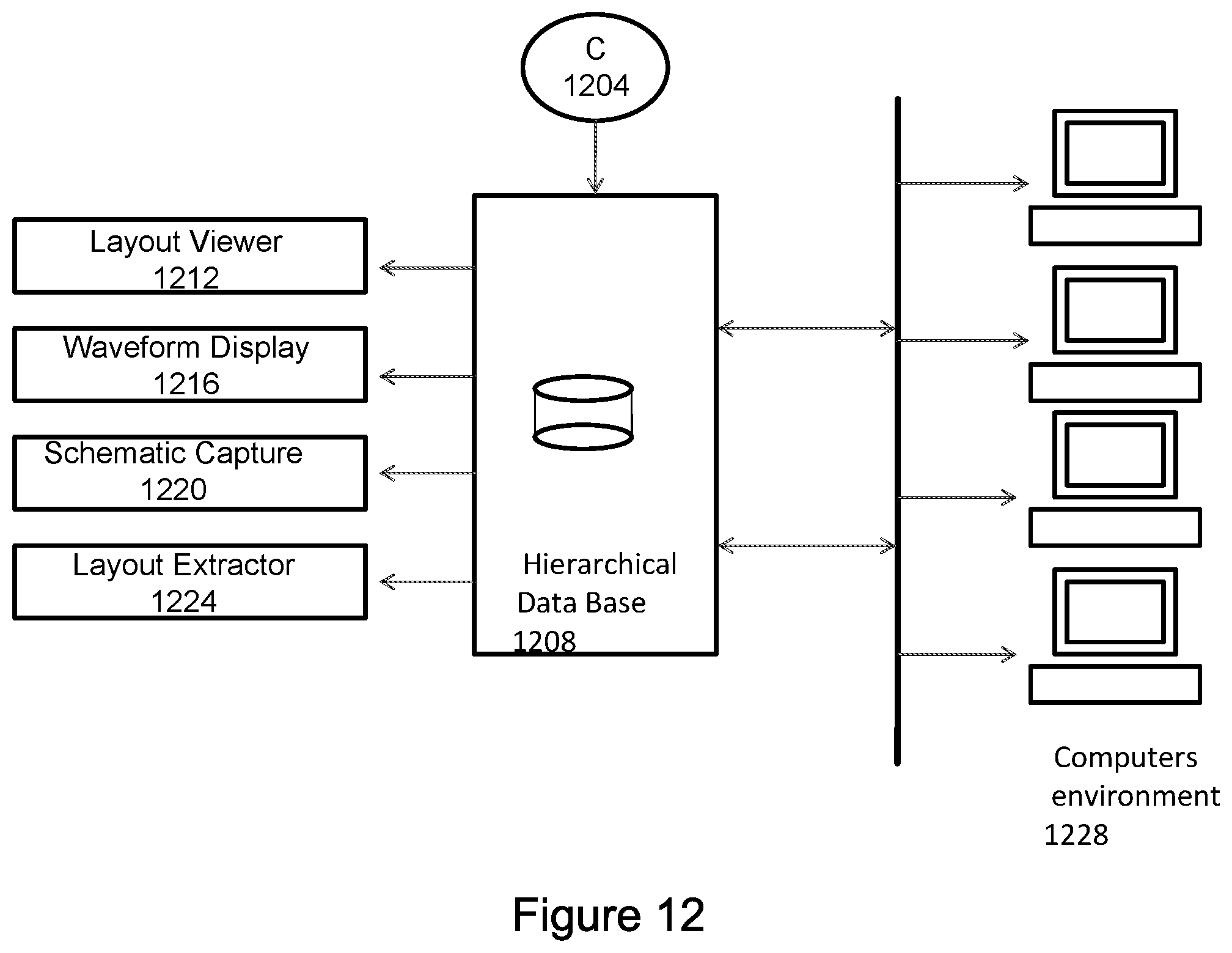 Patent US11847397 Figure 10 – Barycenter compact model to determine IR drop exact solution for circuit network