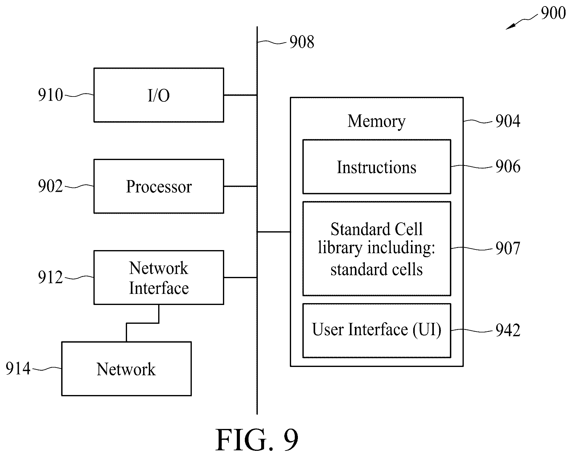 Patent US11847399 Figure 10 – Integrated circuit with asymmetric mirrored layout analog cells