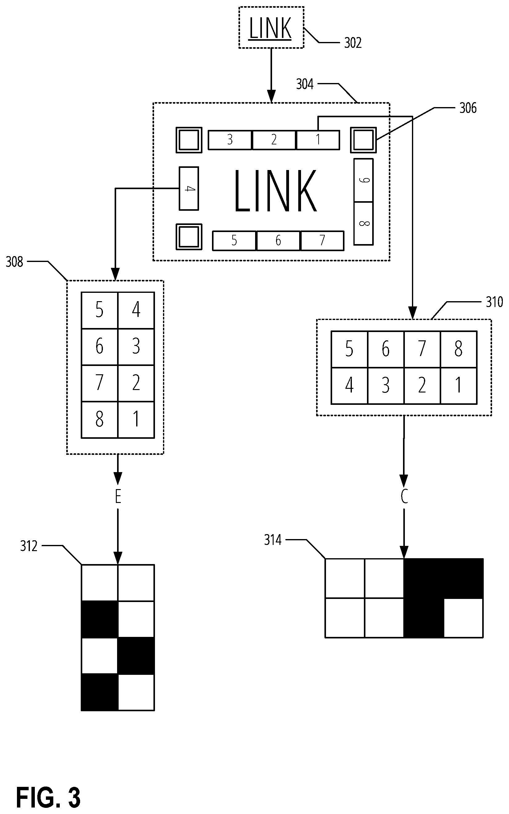 Patent US11847405 Figure 3 – Encoding hyperlink data in a printed document