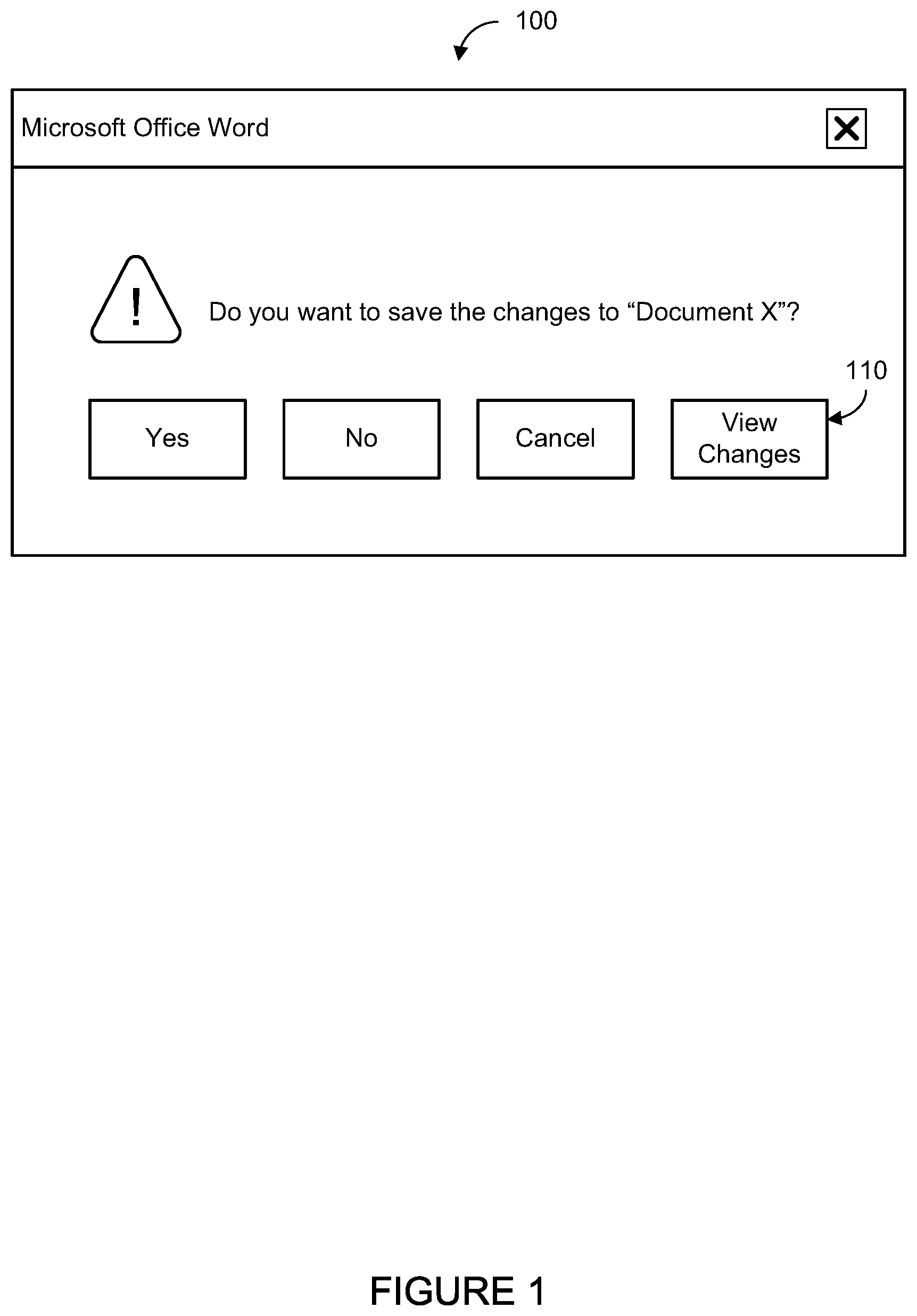 Patent US11847410 Figure 1 – Viewing file modifications