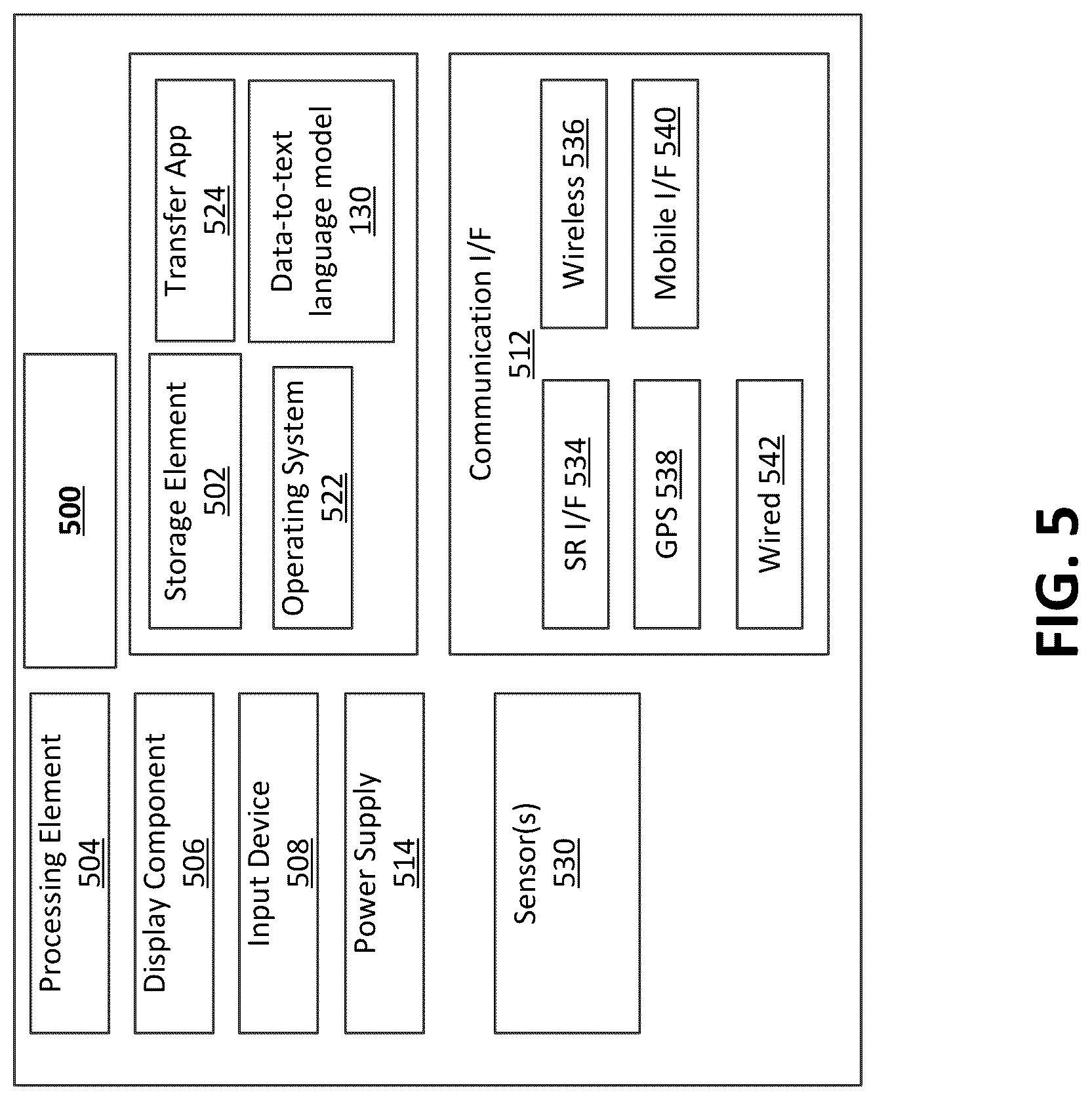 Patent US11847424 Figure 6 – Natural language generation