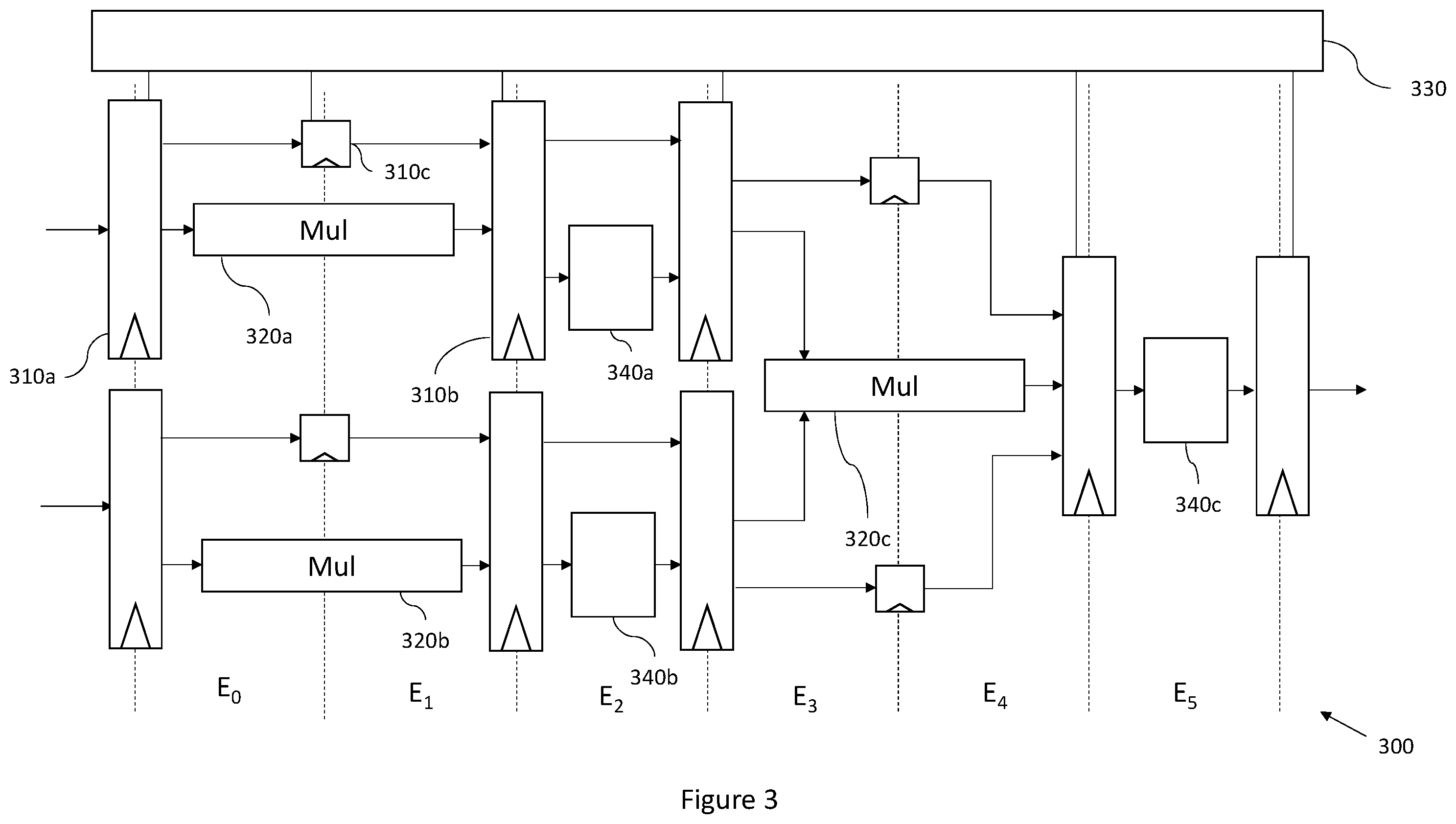 Patent US11847428 Figure 4 – Execution unit for evaluating functions using Newton Raphson iterations