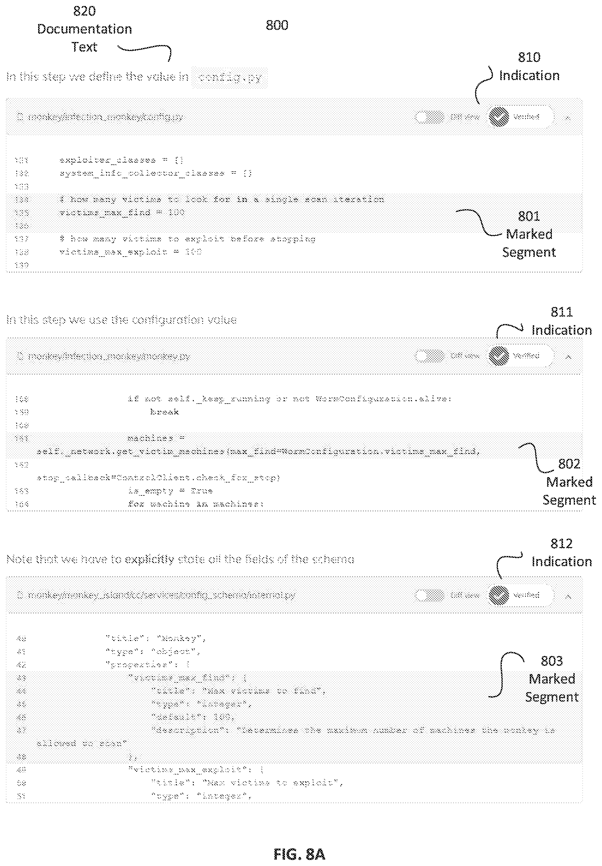 Patent US11847444 Figure 10 – Automatically updating documentation