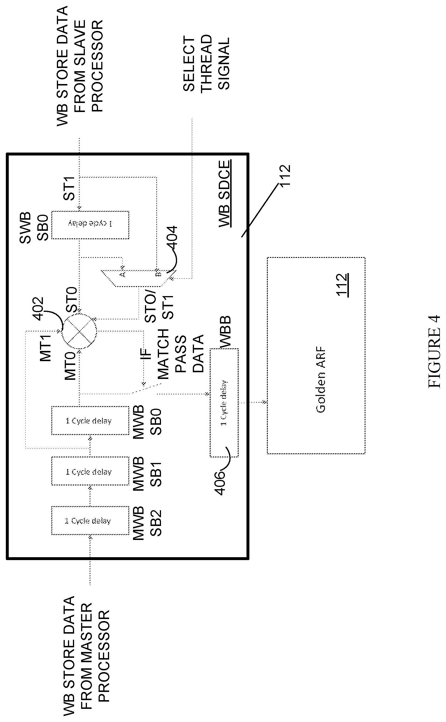 Patent US11847457 Figure 5 – System for error detection and correction in a multi-thread processor