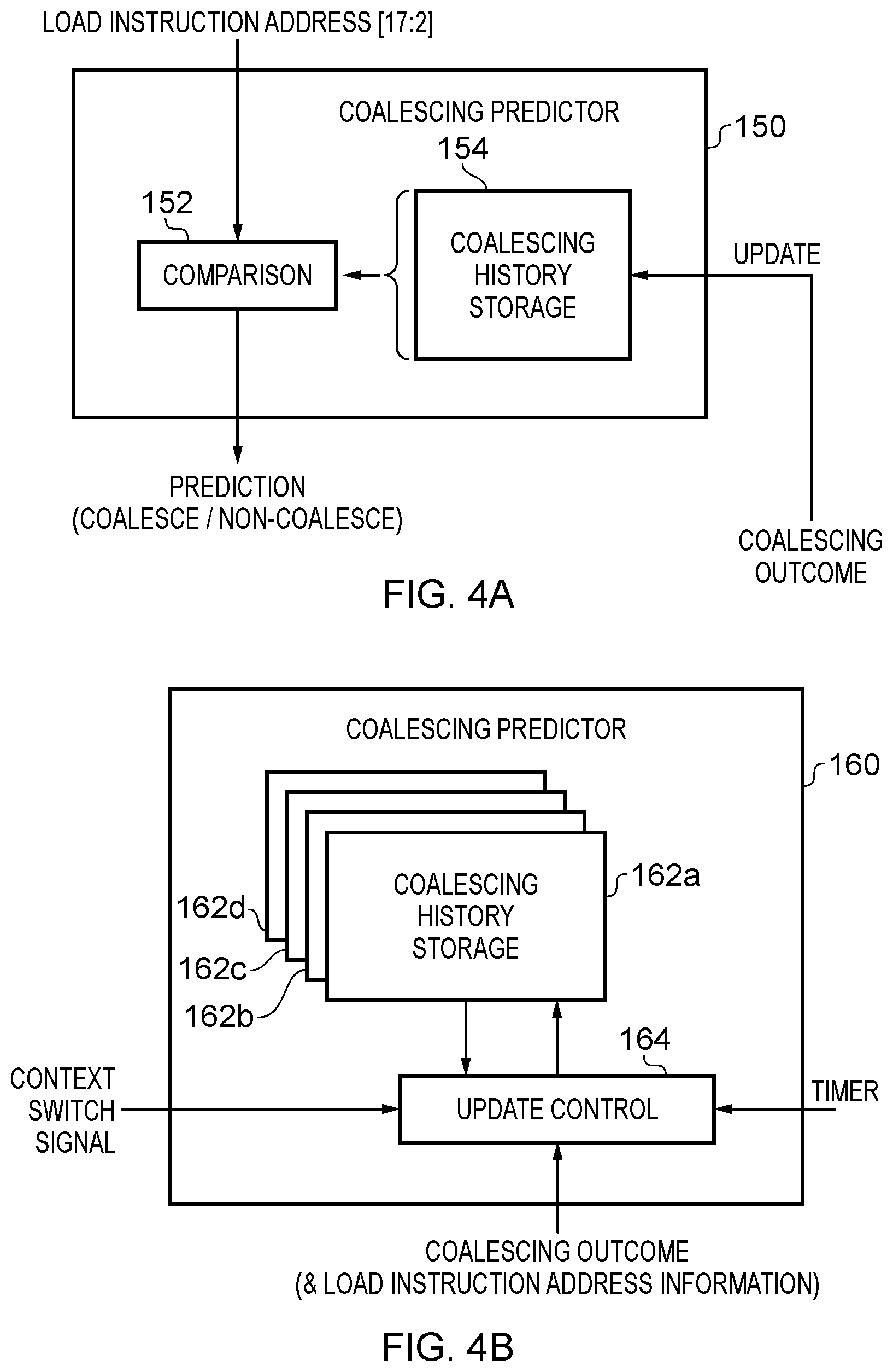 Patent US11847460 Figure 5 – Adaptive load coalescing for spatially proximate load requests based on predicted load request coalescence based on handling of previous load requests