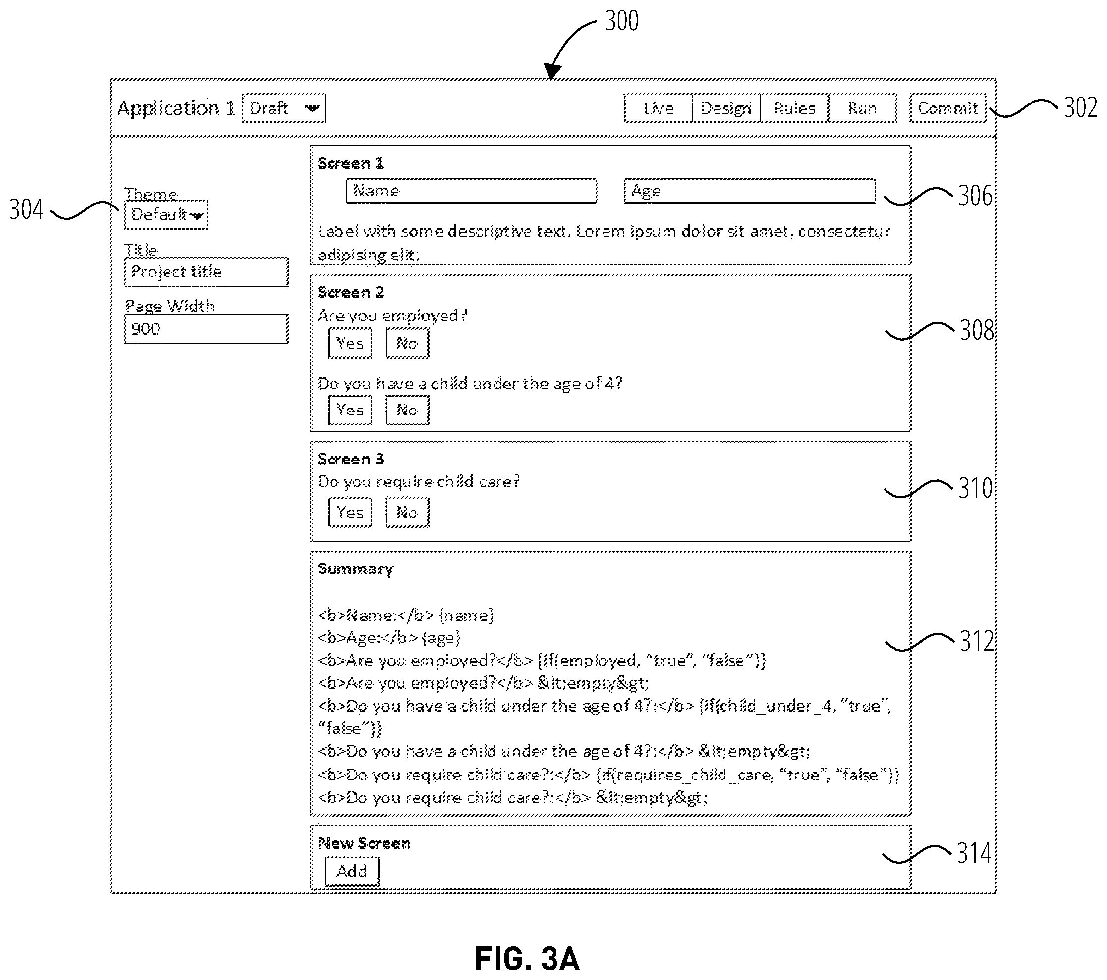 Patent US11847472 Figure 3 – Framework for linearizing interviews while permitting user backtracking and provisionally storing answers for repopulating responses
