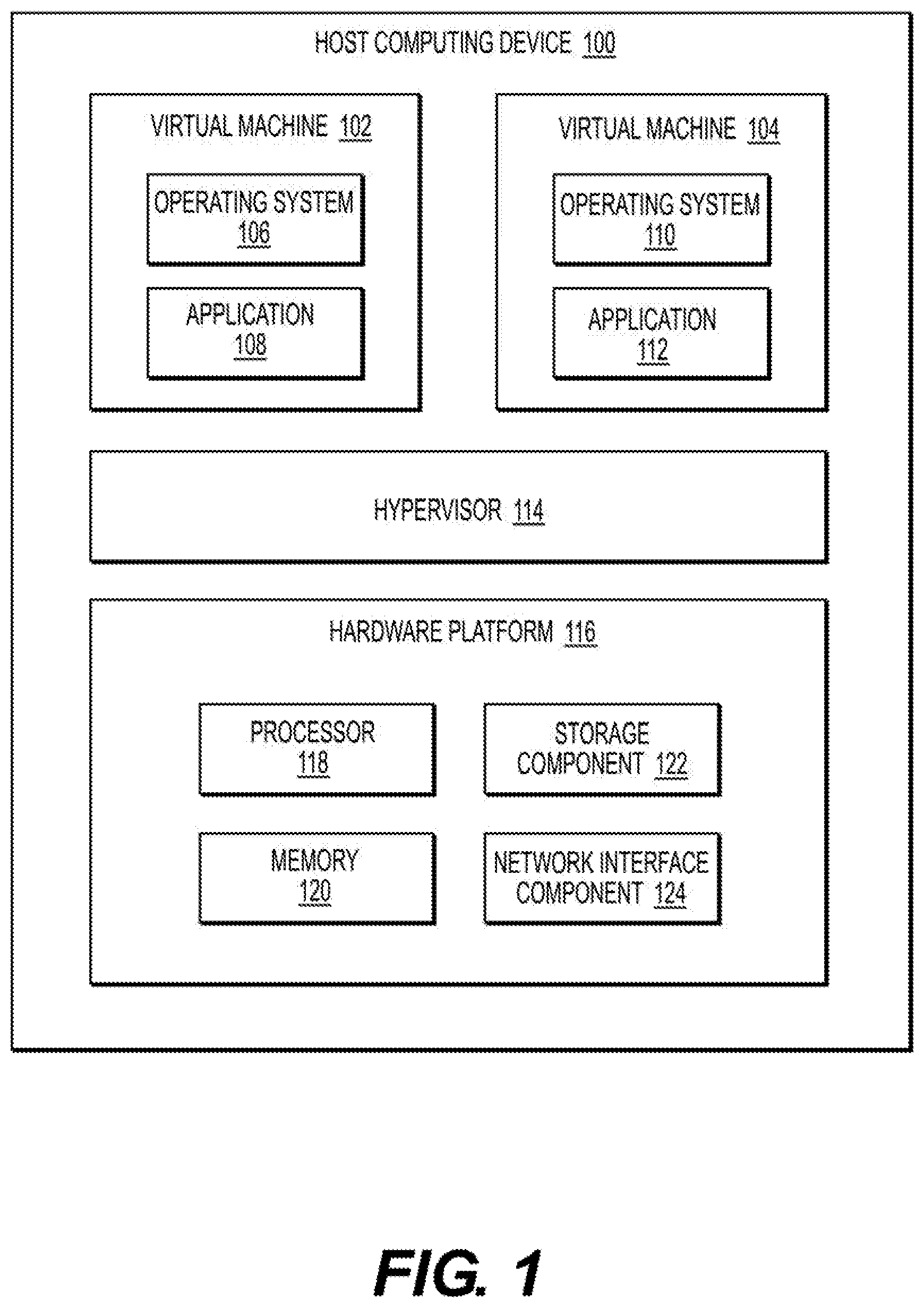 Patent US11847482 — Distributed resource scheduler as a service — Figure 1