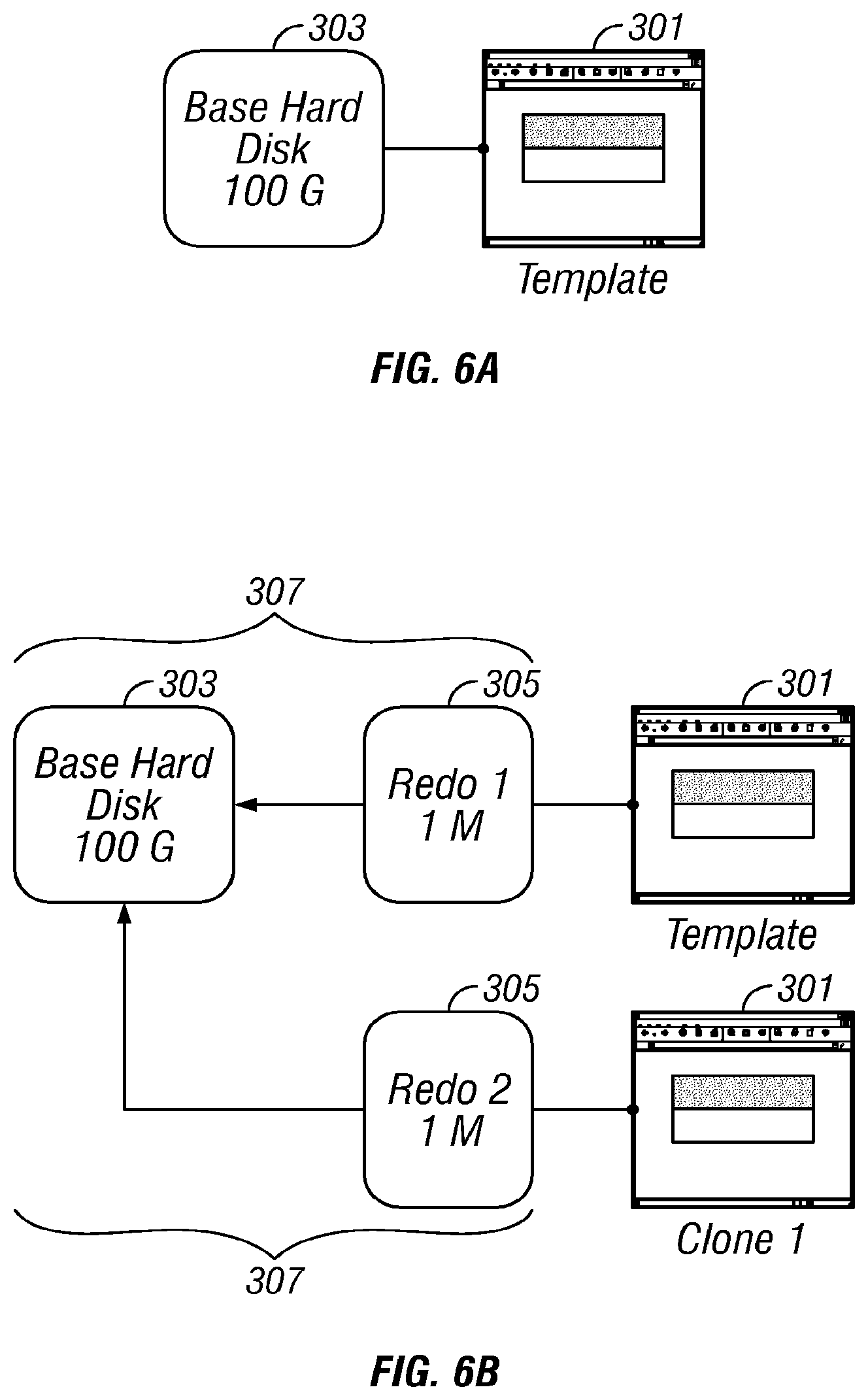 Patent US11847484 Figure 5 – Virtual machine image management using delta trees