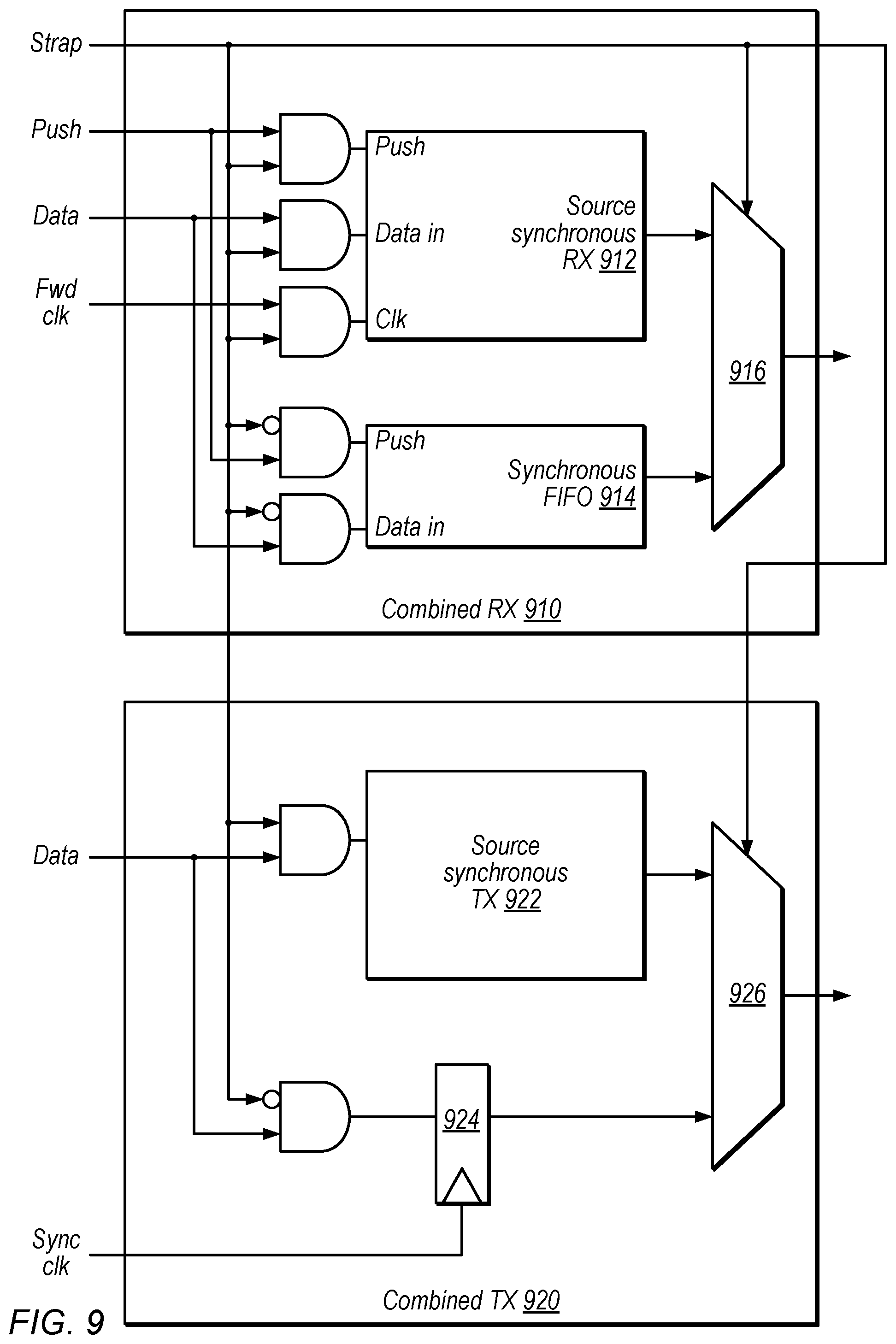 Patent US11847489 Figure 10 – United states graphics processor techniques with split between workload distribution control data on shared control bus and corresponding graphics data on memory interfaces